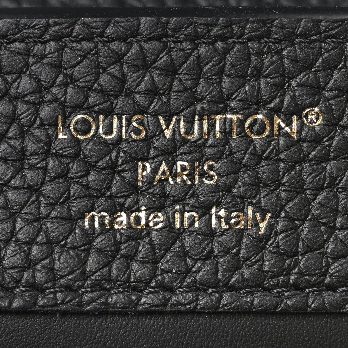 Taurillon Mini Capucines Black