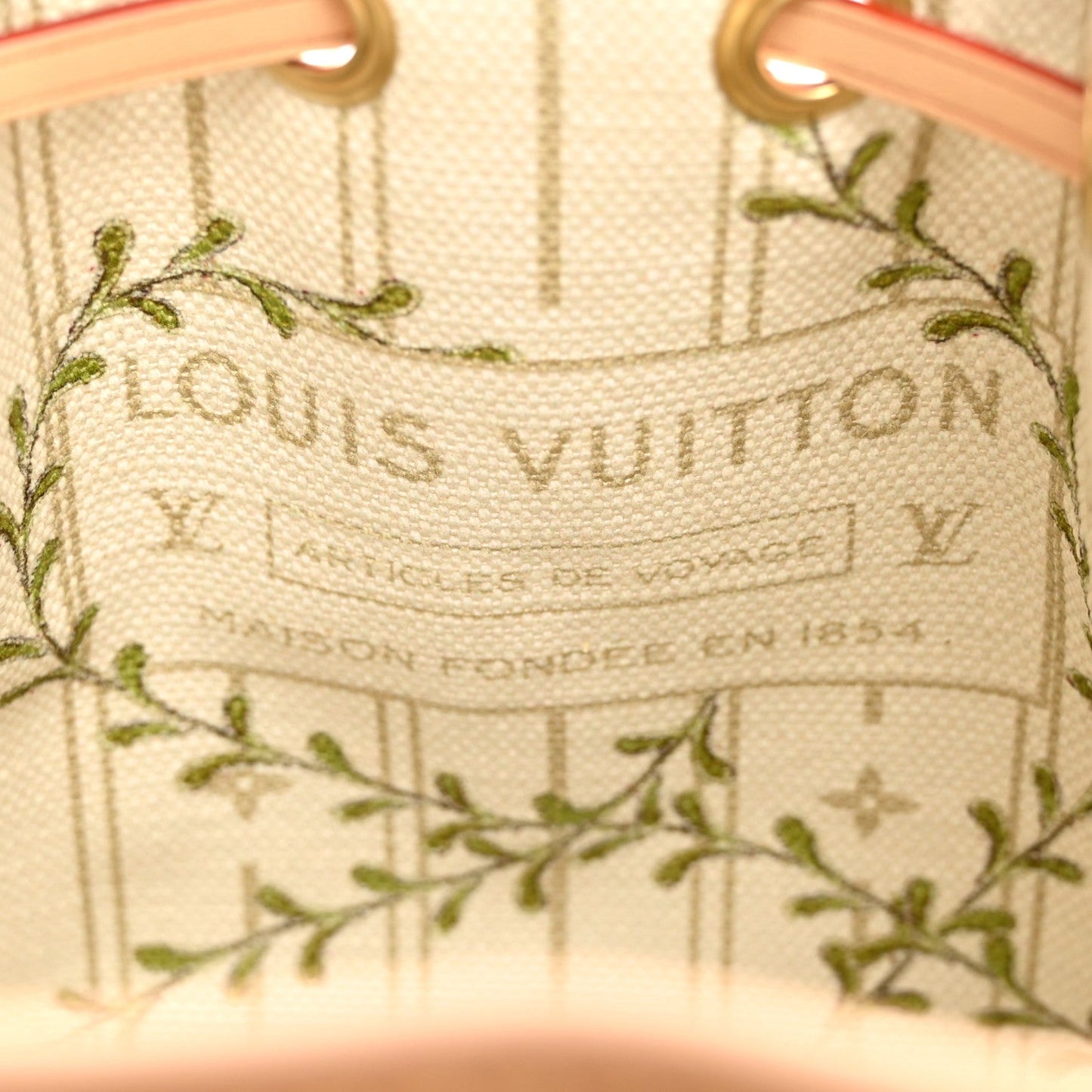 Minigram LV Stamp Nano Noe Blue