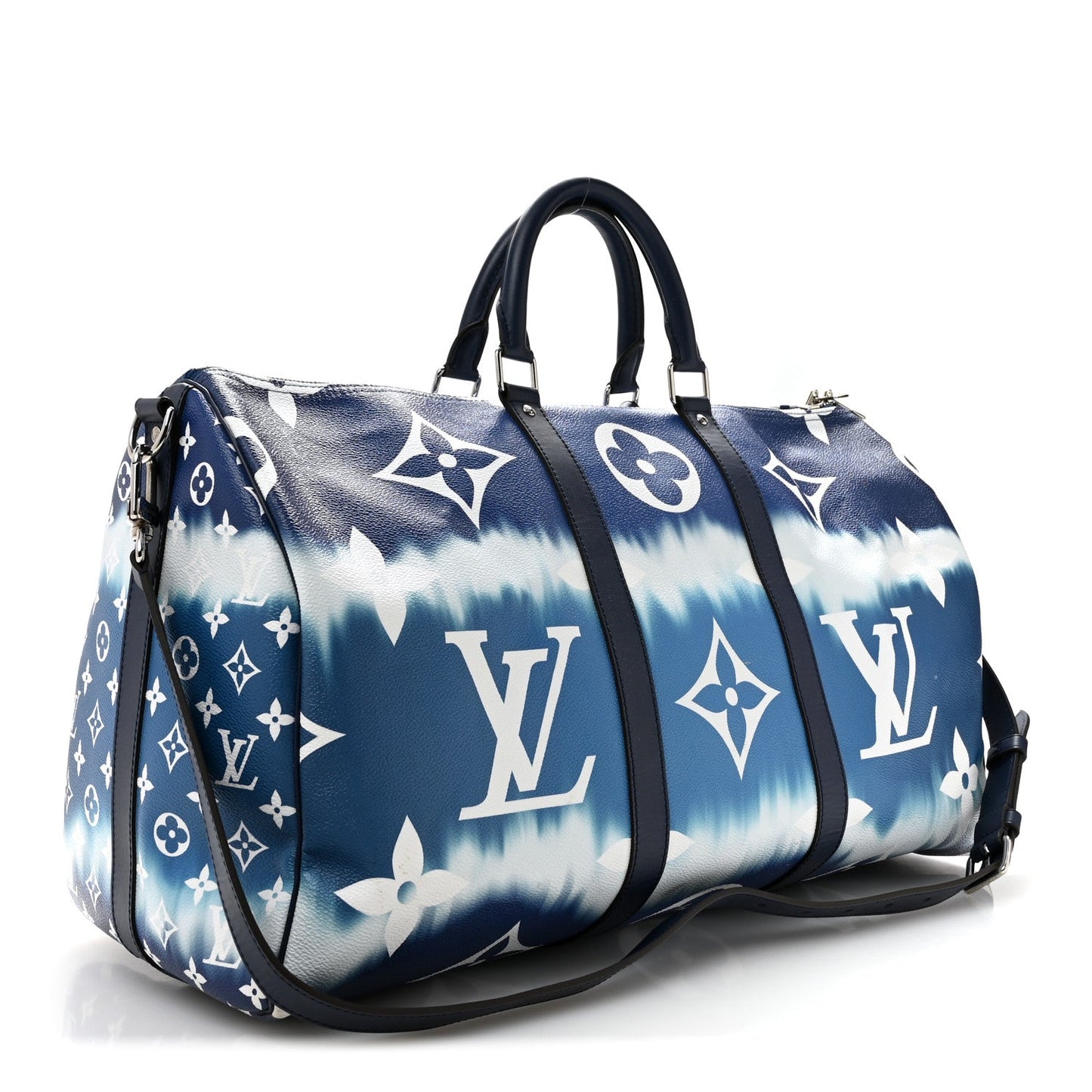 Monogram Escale Keepall Bandouliere 50 Blue