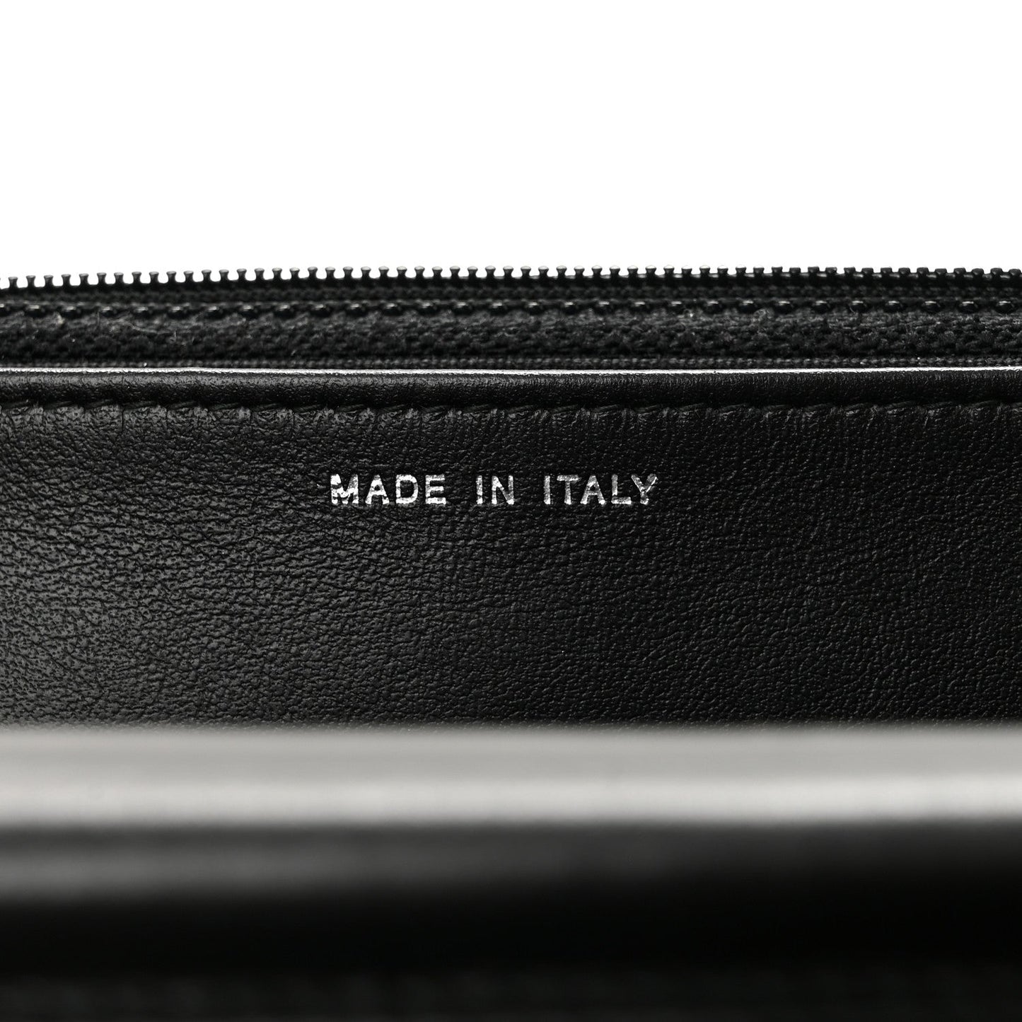 Aged Calfskin Chevron Quilted Reissue Wallet On Chain WOC So Black