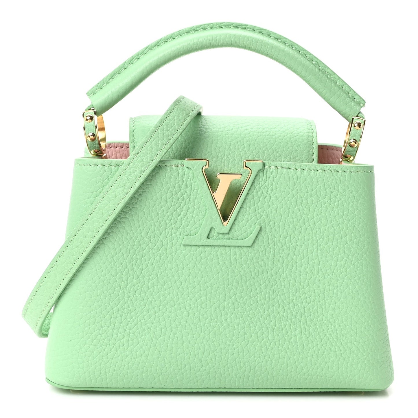 Taurillon Mini Capucines Vert Pomme