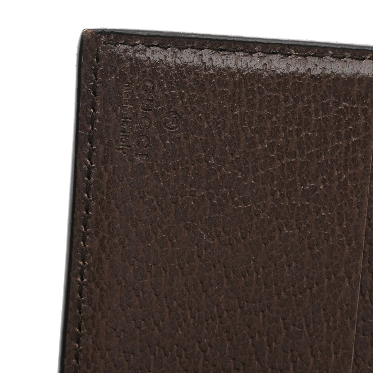 GG Supreme Monogram Web Ophidia French Flap Wallet Beige New Acero
