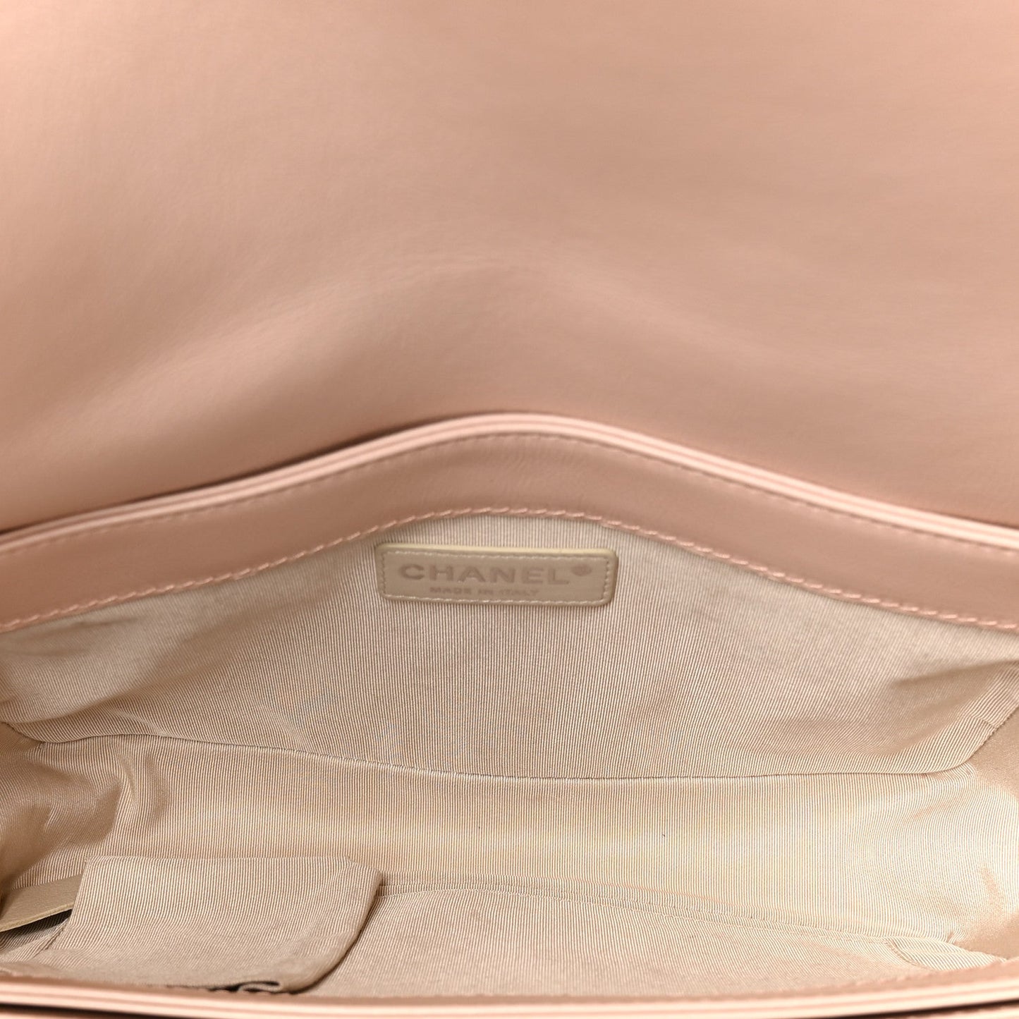 Calfskin New Medium Boy Reverso Flap Light Pink