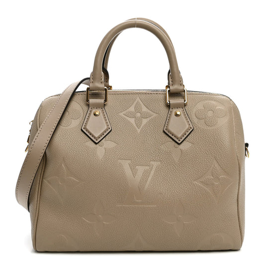 Empreinte Monogram Giant Speedy Bandouliere 25 Tourterelle