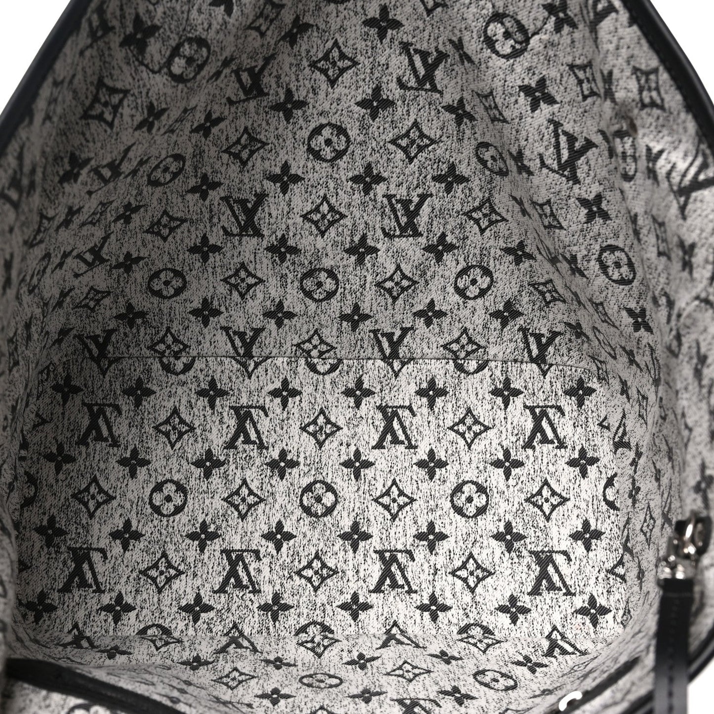 Denim Monogram Jacquard Neverfull MM Grey