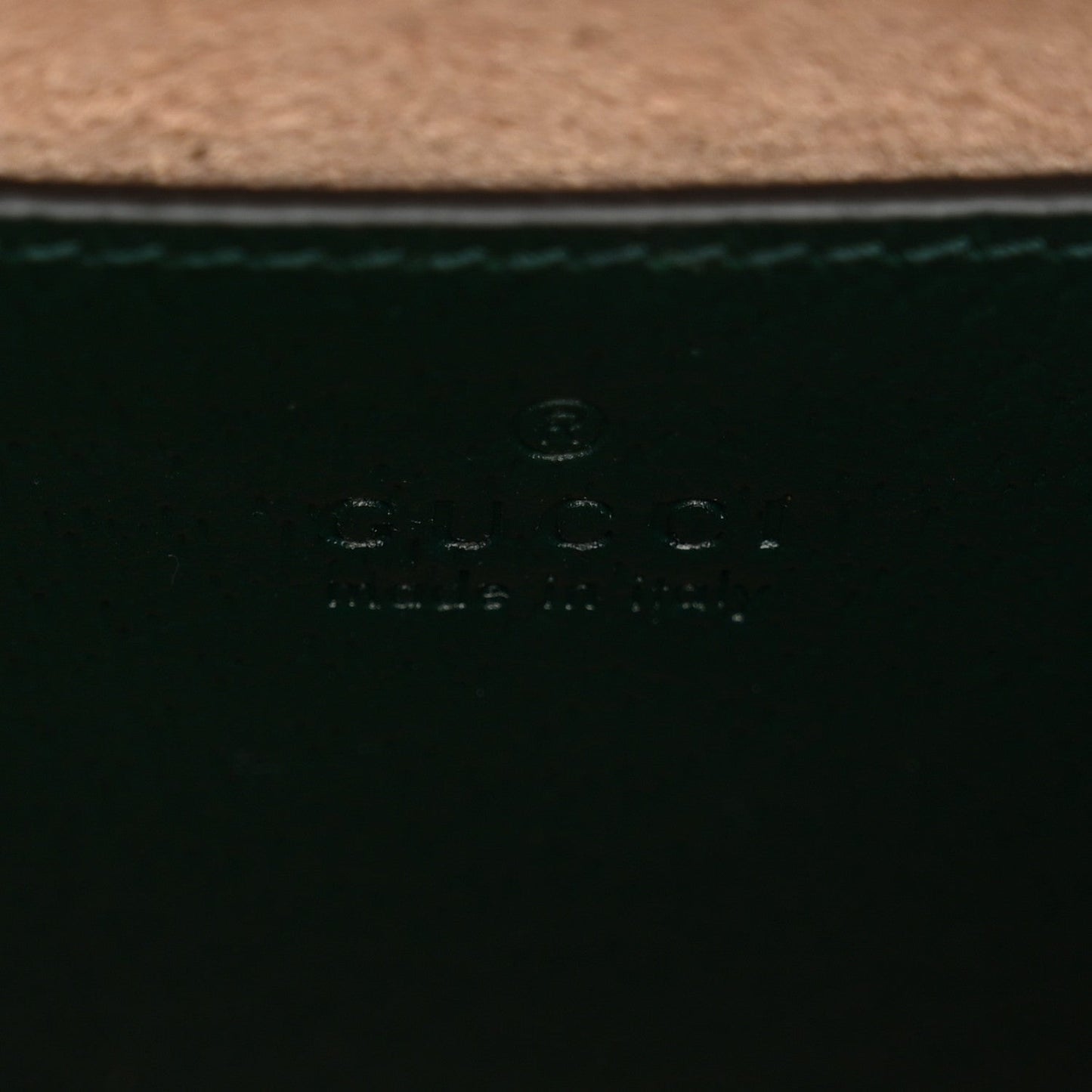 Textured Dollar Calfskin Web Mini Diana Tote Bag Vintage Green Pink