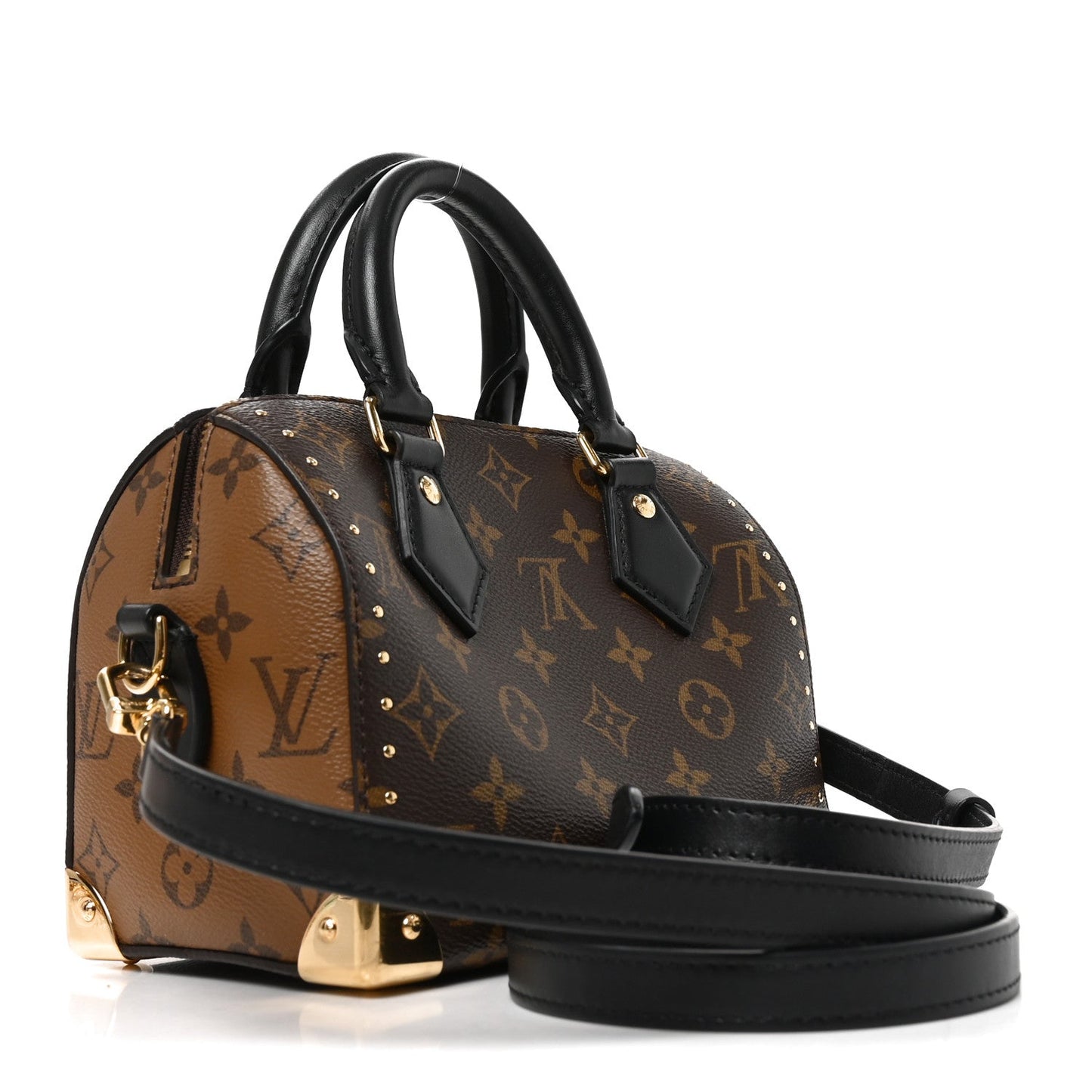 Reverse Monogram Speedy Trunk 20