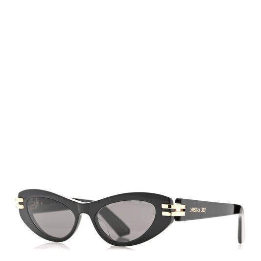Acetate CDior B1U Cat Eye Sunglasses Black