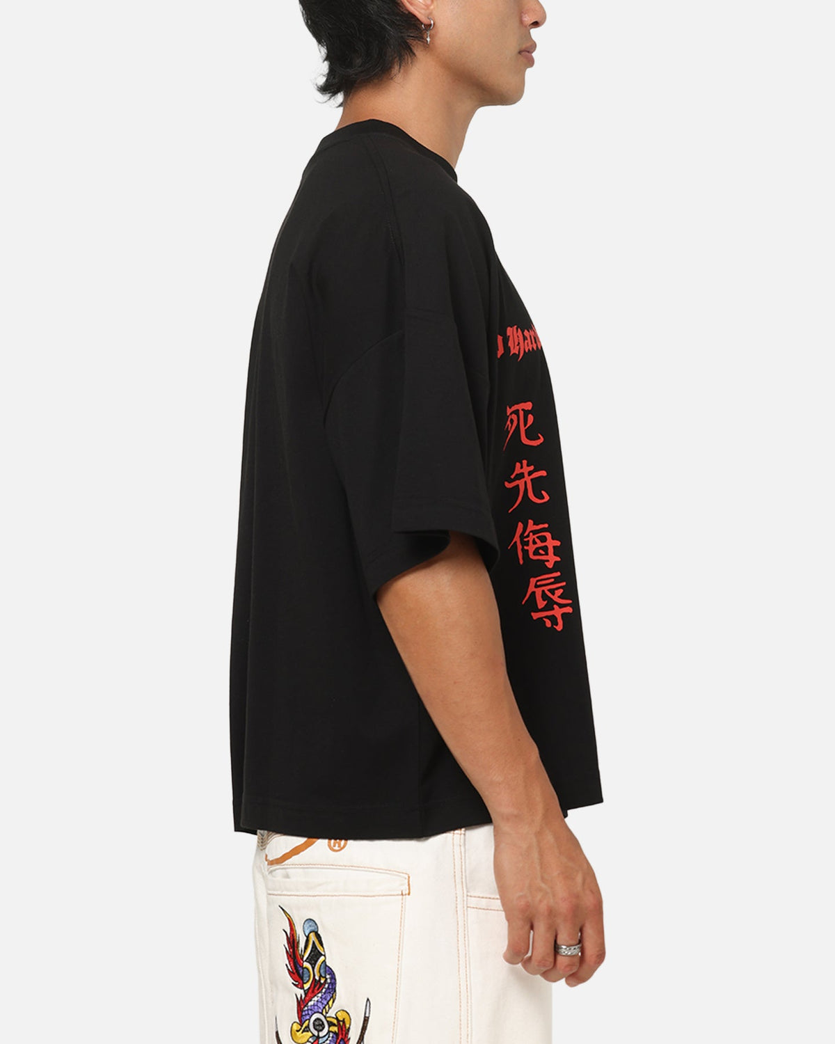 Ed Hardy Fireborn T-Shirt Black