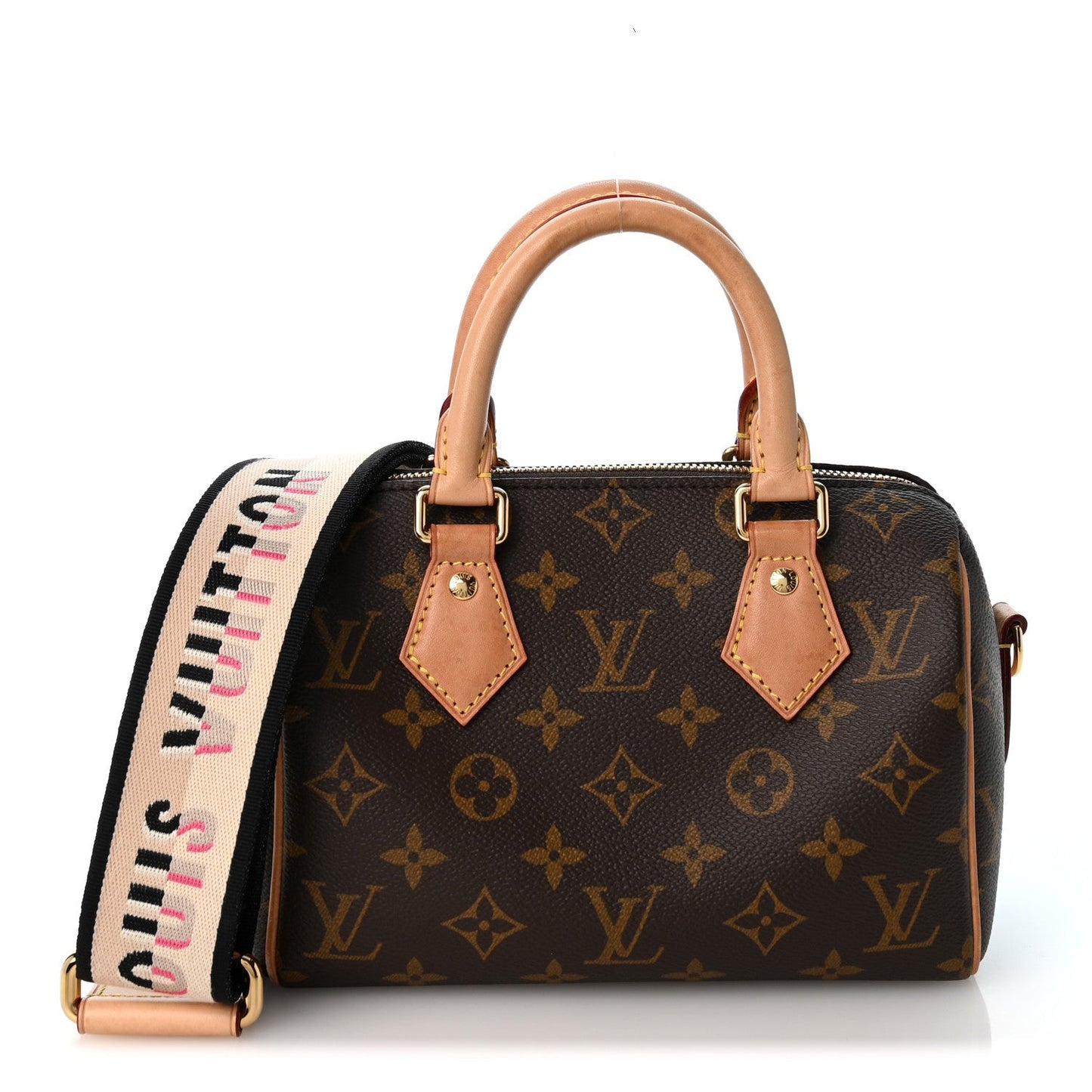 Monogram Speedy Bandouliere 20 Black