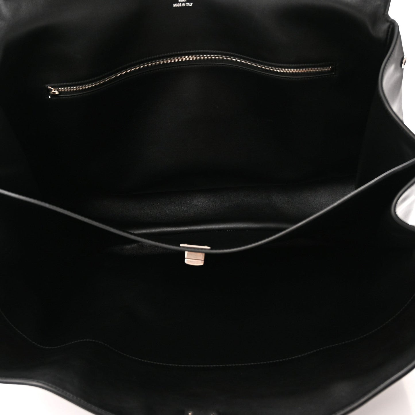Smooth Calfskin Rodeo XL Top Handle Handbag Black Black