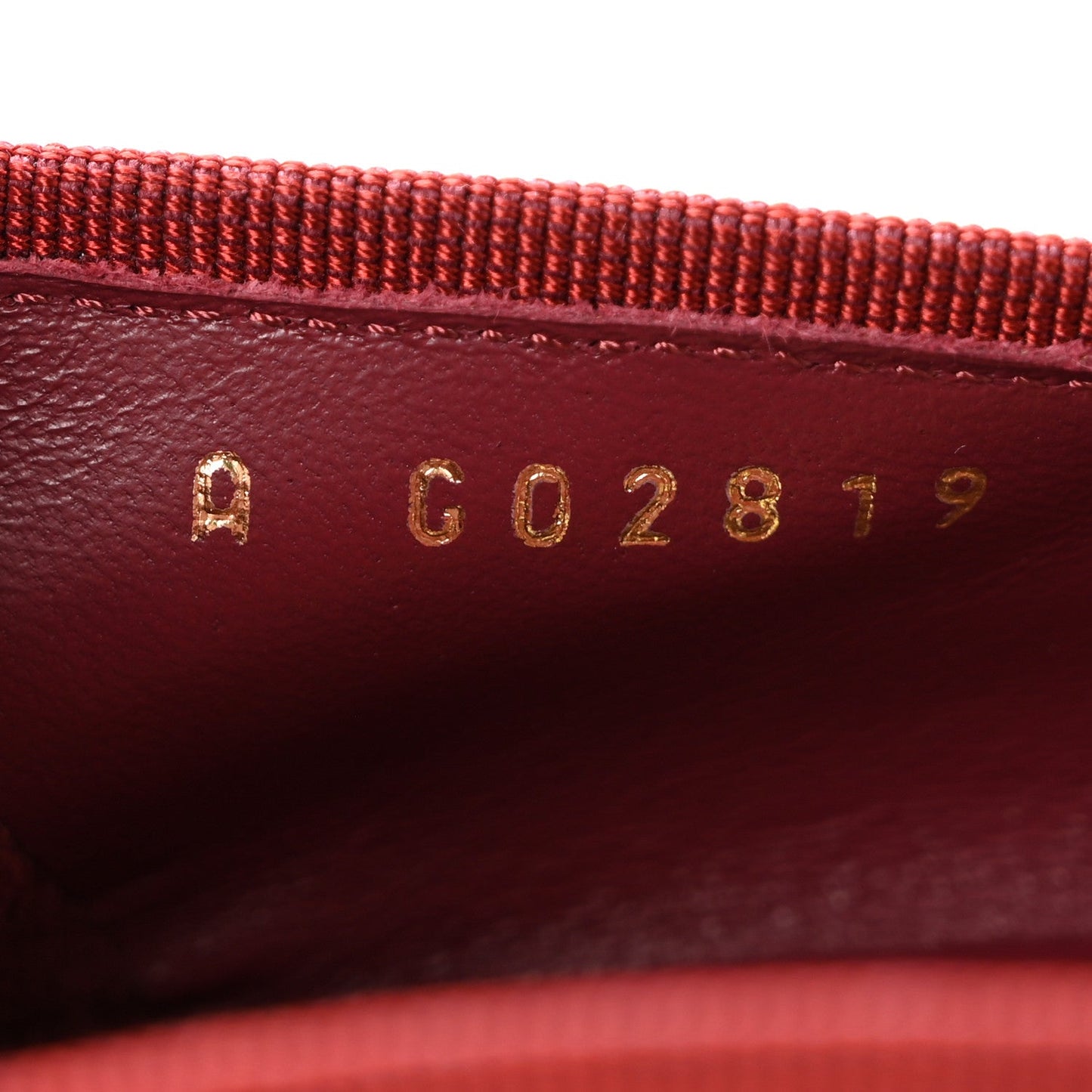Lambskin Cap Toe CC Ballerina Flats 36 Burgundy Pink