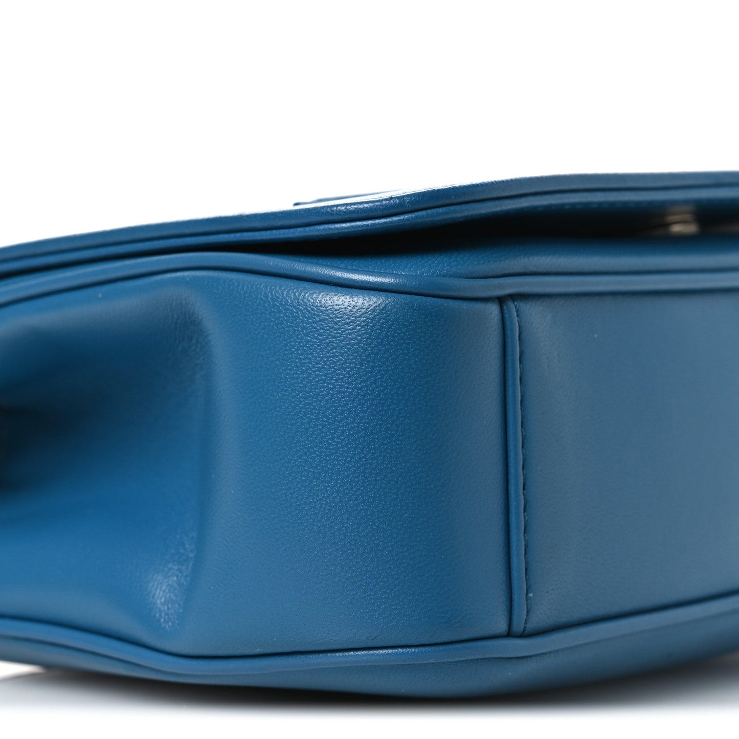 Lambskin CC Mania Flap Bag Turquoise