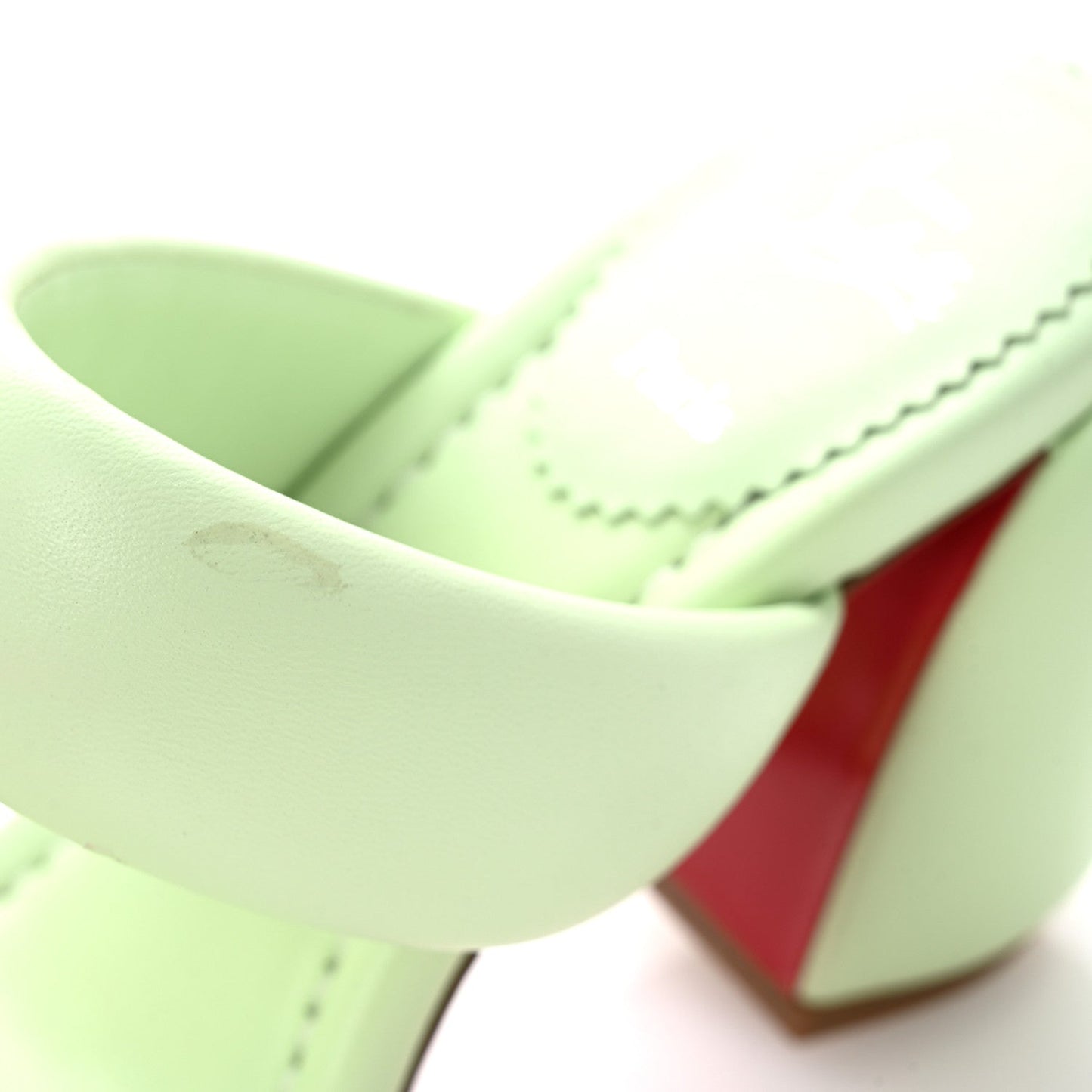 Nappa Inflama Sab 85 Sandals 38.5 Studio Green
