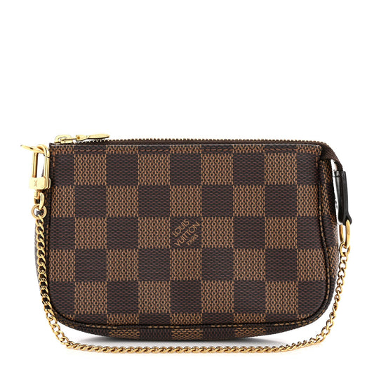 Damier Ebene Mini Pochette Accessories