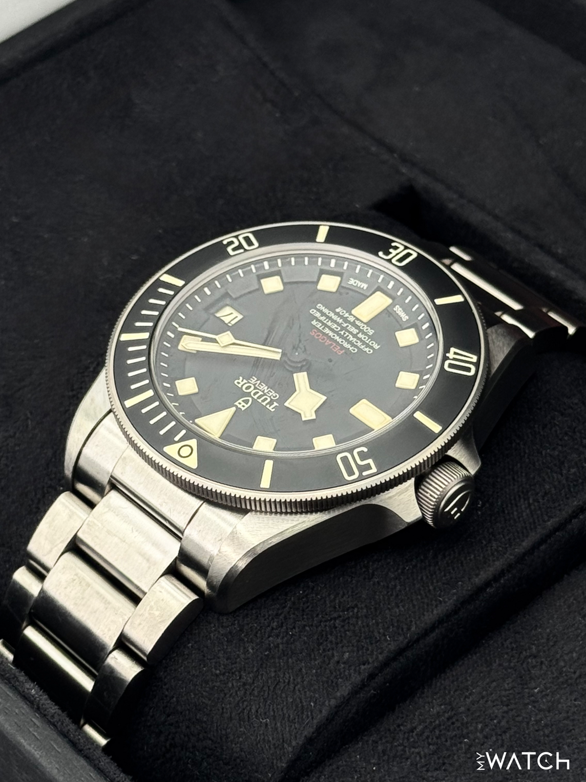 Tudor Pelagos LHD 42mm 25610TNL Titanium Black Dial