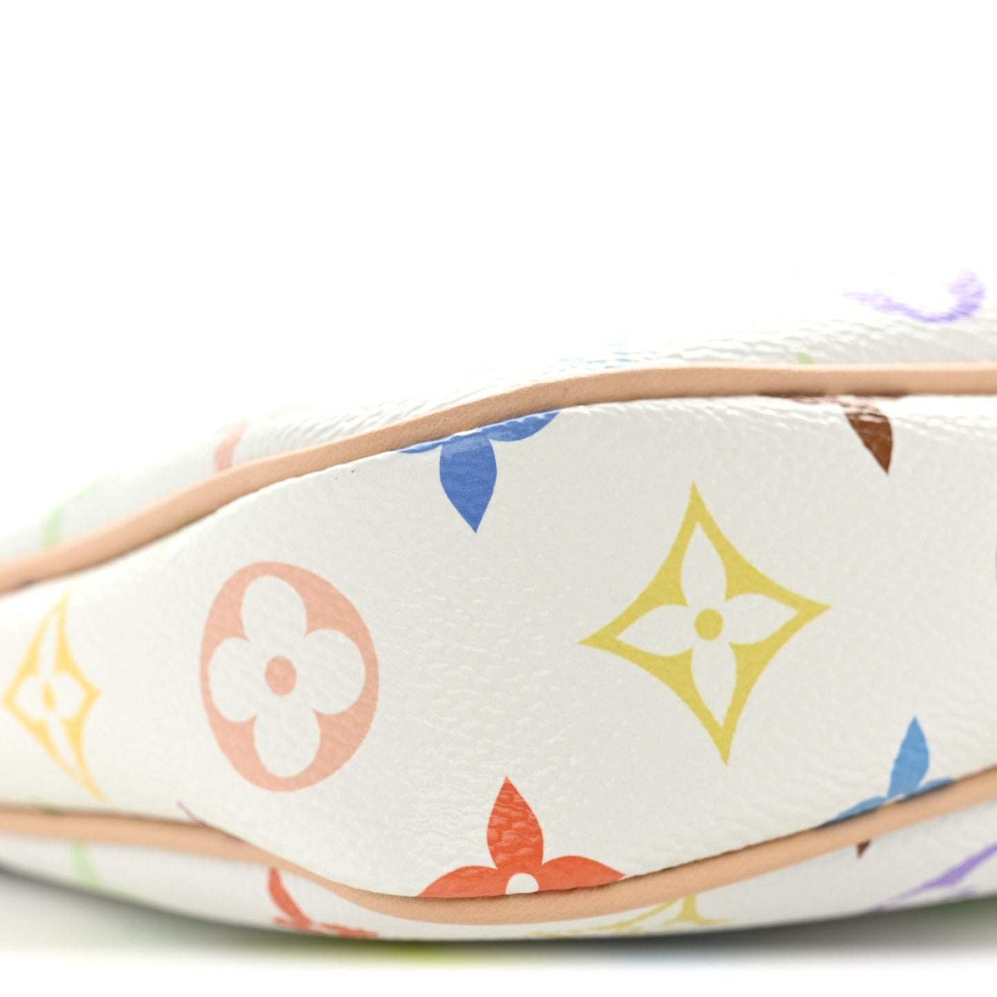 LV X TM Monogram Multicolor Pochette Accessories White