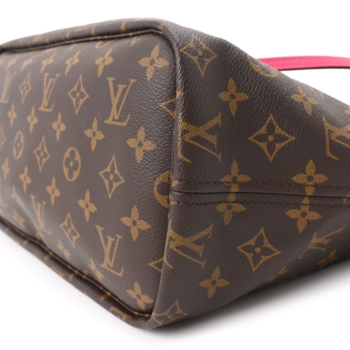 Monogram Inside Out Neverfull Bandouliere MM Rose Pondichery
