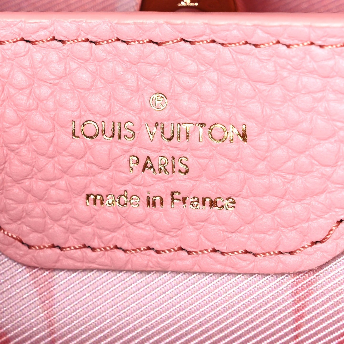 Taurillon Capucines BB Black Pink
