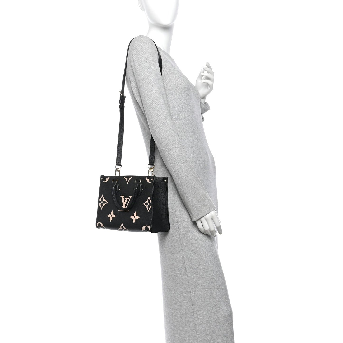 Empreinte Monogram Giant Onthego PM Black Beige