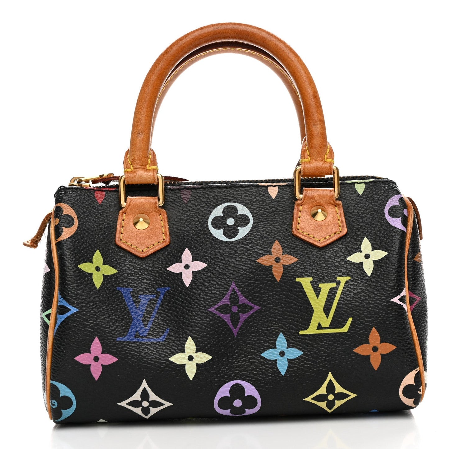 Monogram Multicolor Mini Sac HL Speedy Black