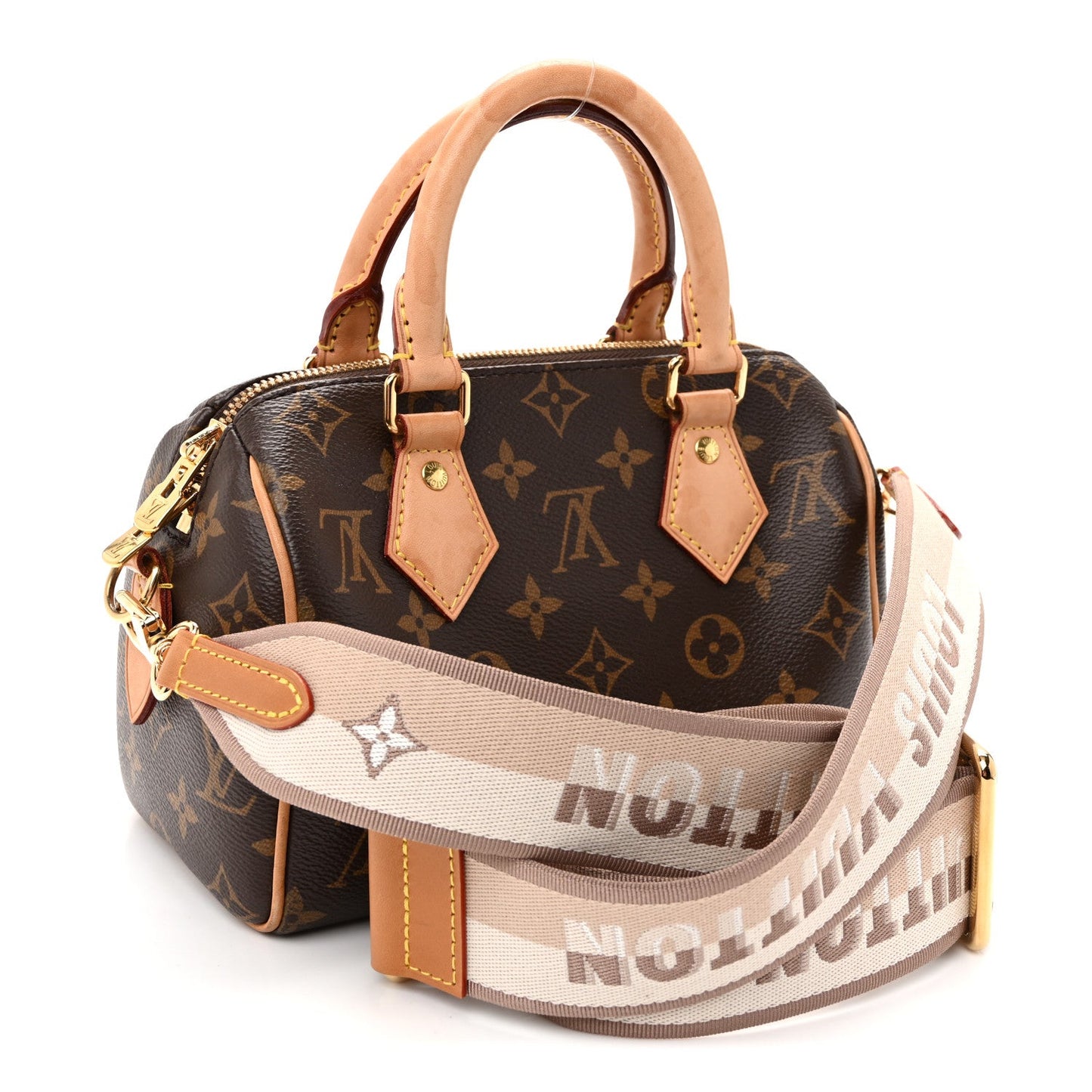 Monogram Speedy Bandouliere 20 Beige
