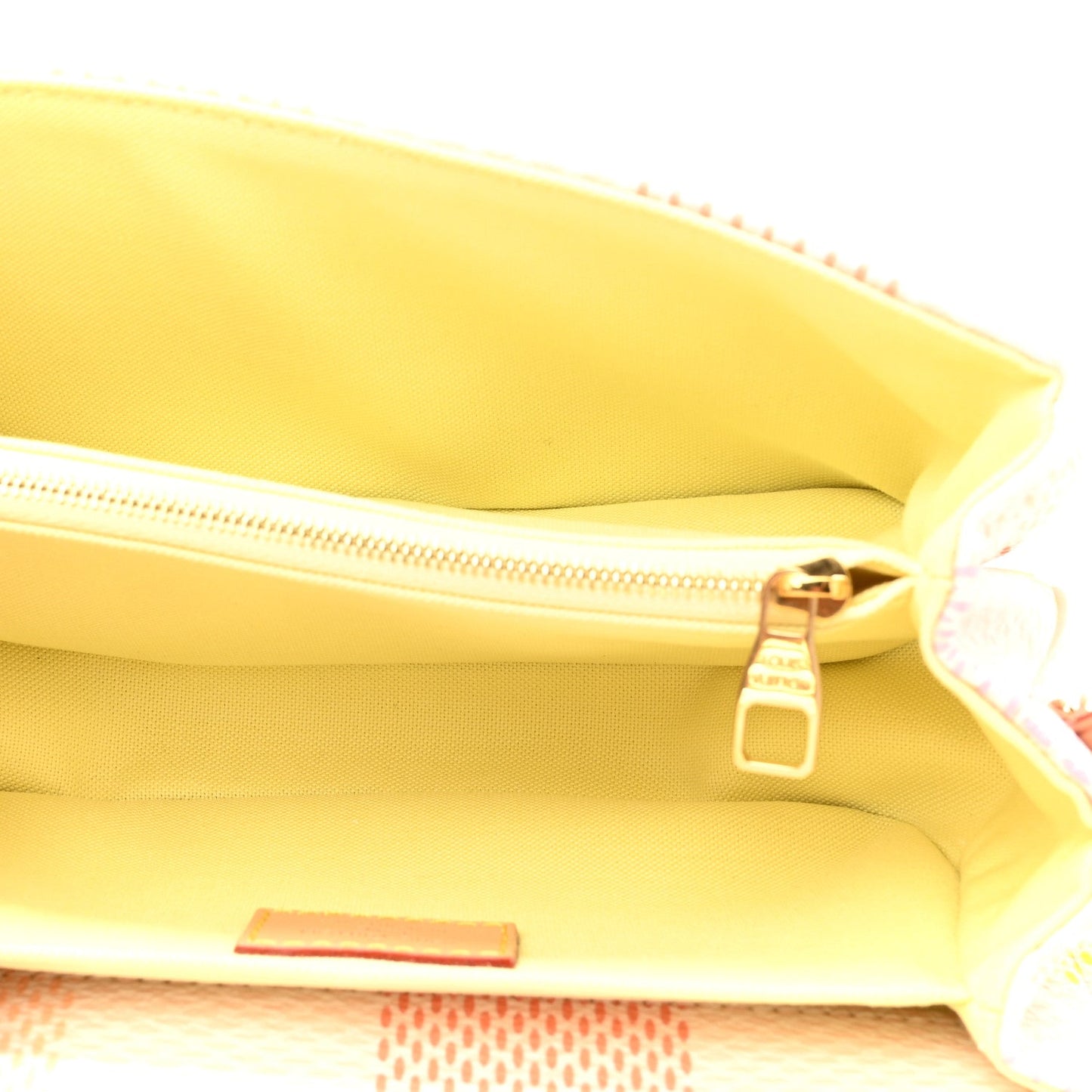 Damier Giant Pochette Metis East West Peach