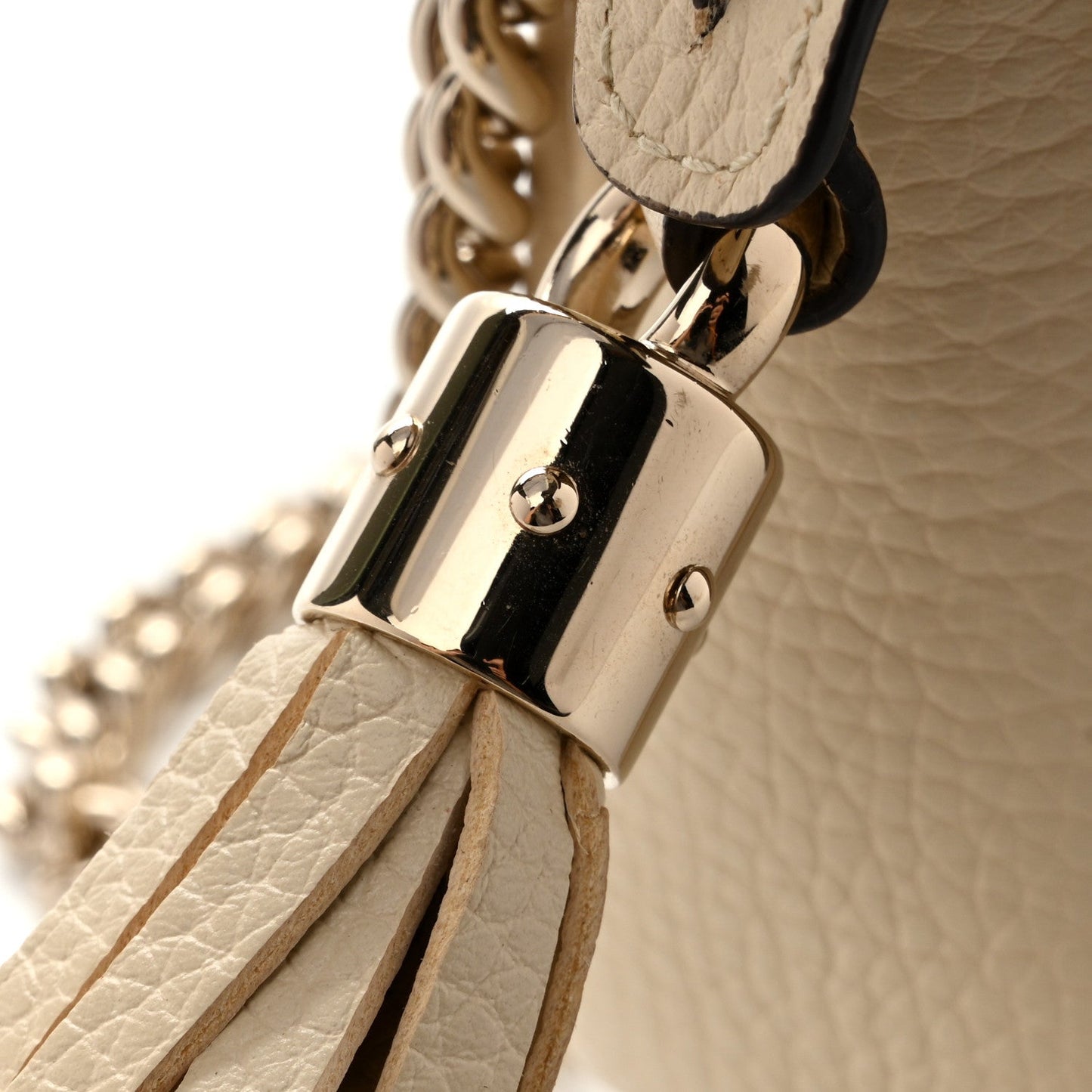 Cellarius Calfskin Medium Soho Flap Crossbody Ivoire