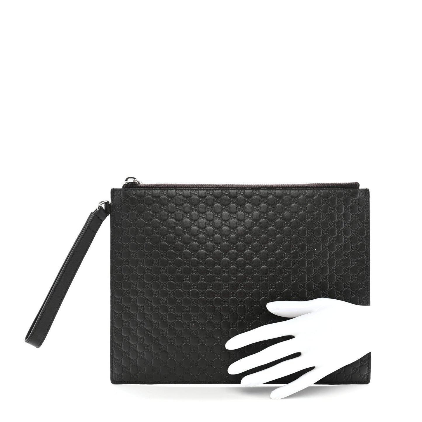 Microguccissima Clutch Black