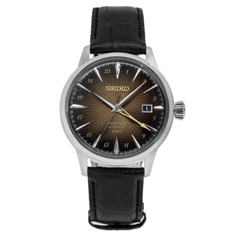 Seiko Men's SSK039J1 Presage Cocktail GMT Auto