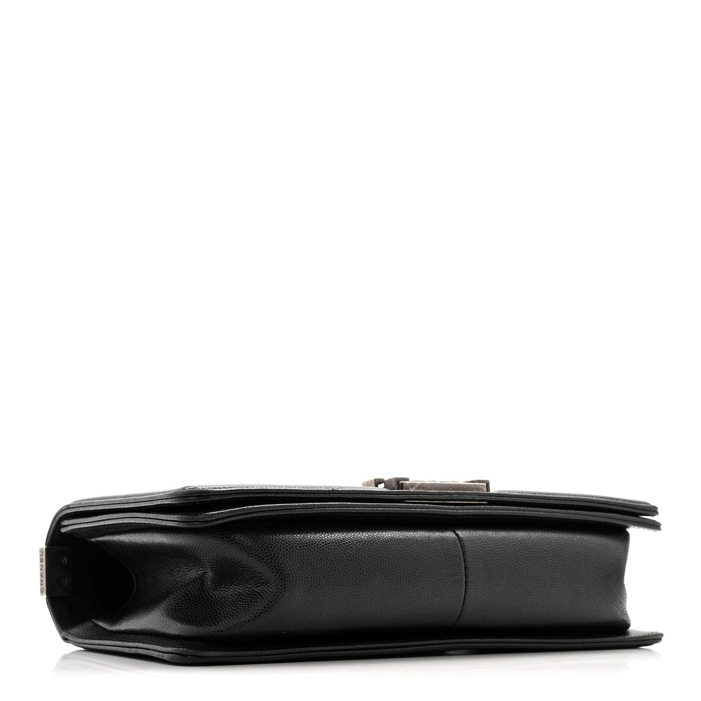 Caviar Quilted Medium Boy Flap Black