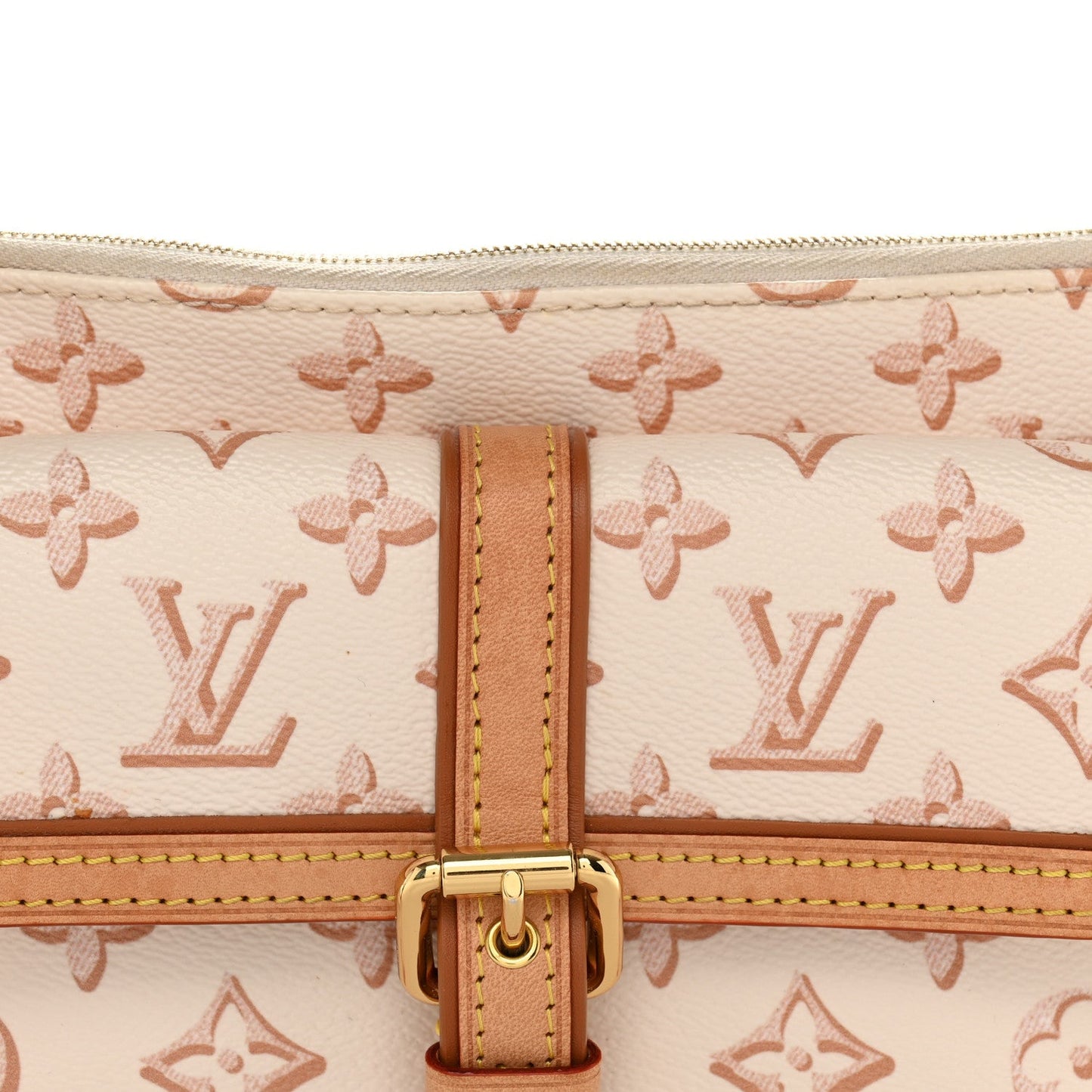 Monogram Fall For You Maxi Multi Pochette Accessories Beige Clair
