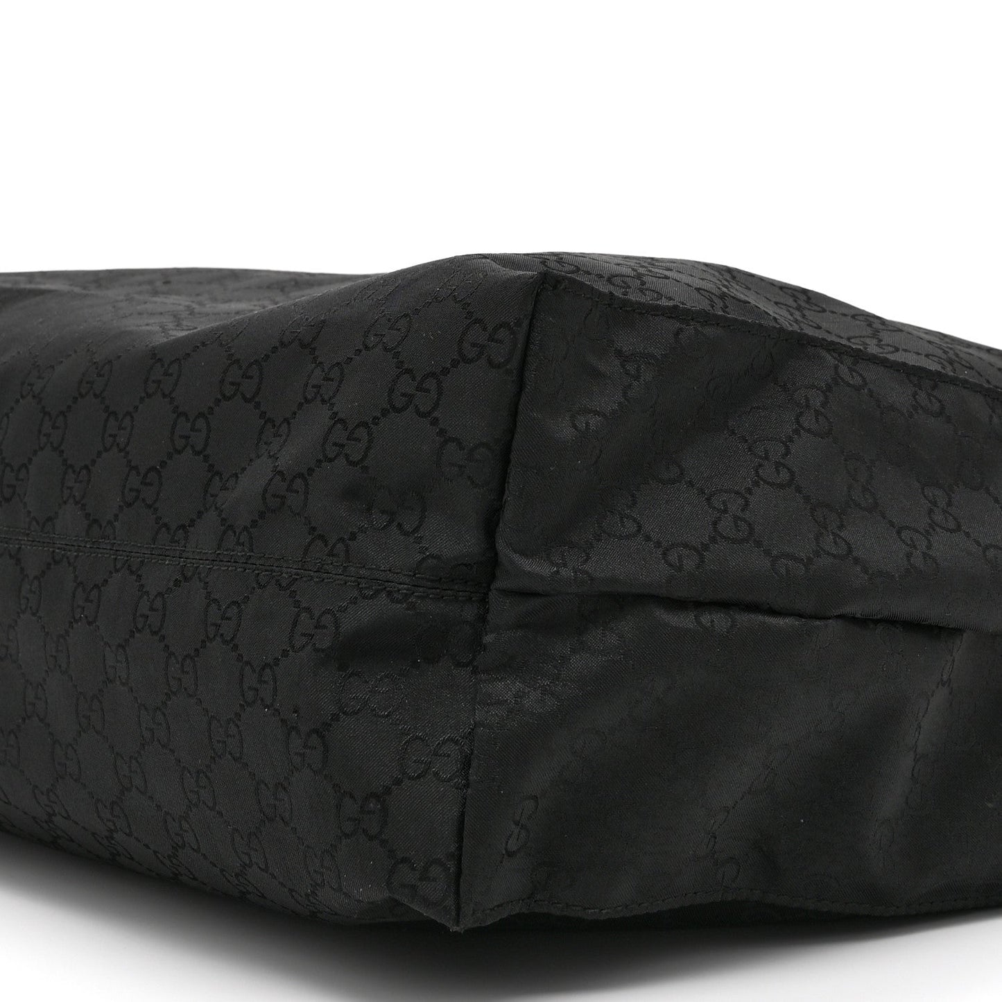 Nylon Monogram Vertical Tote Black