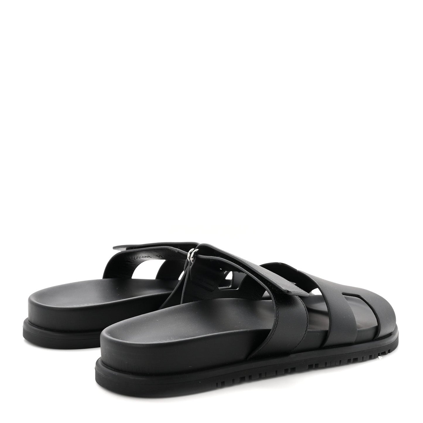 Calfskin Womens Chypre Sandals 39 Black