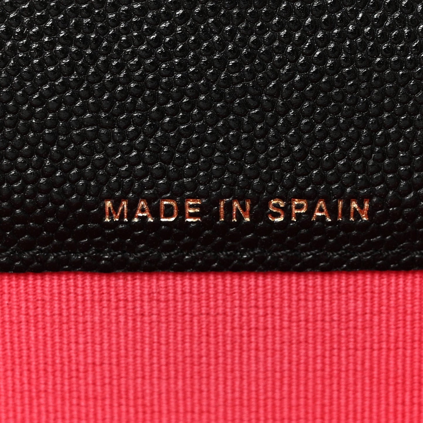 Caviar Metal Perforated Quilted CC Flap Card Holder Black