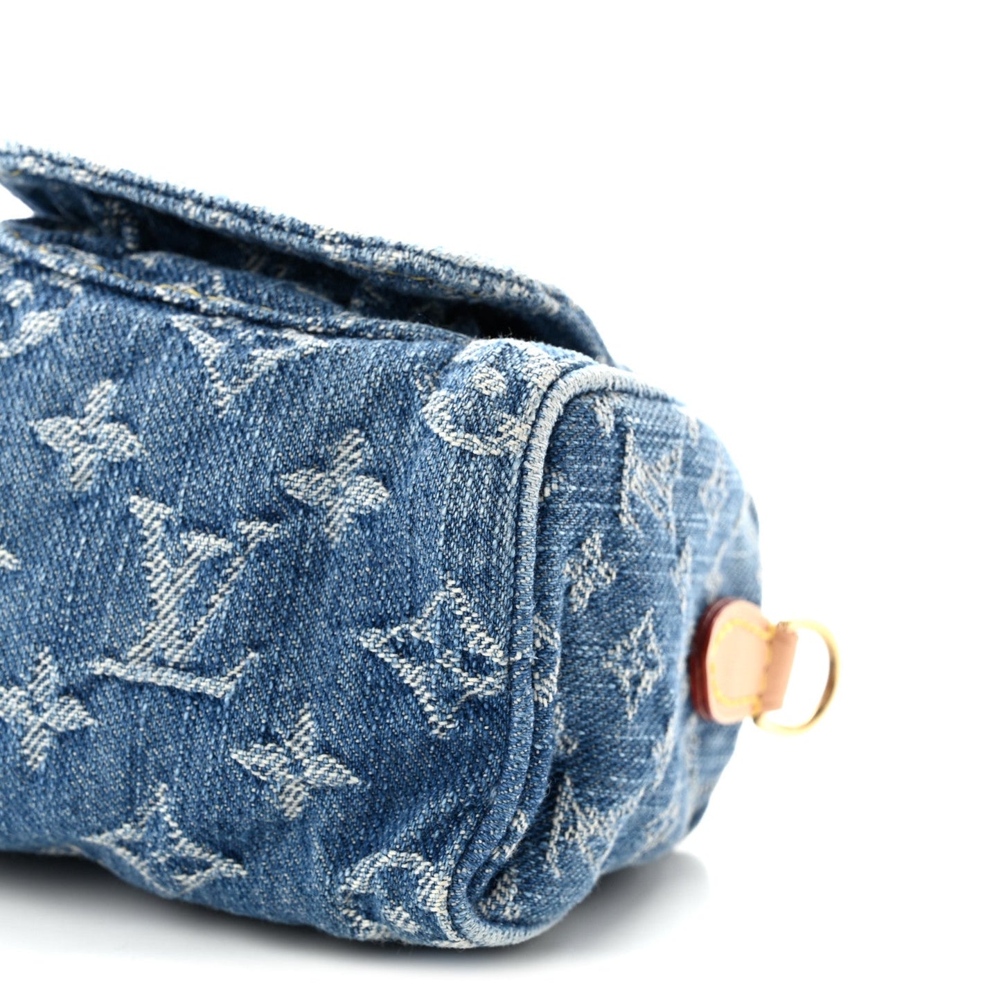 Monogram Denim Nano Speedy Blue