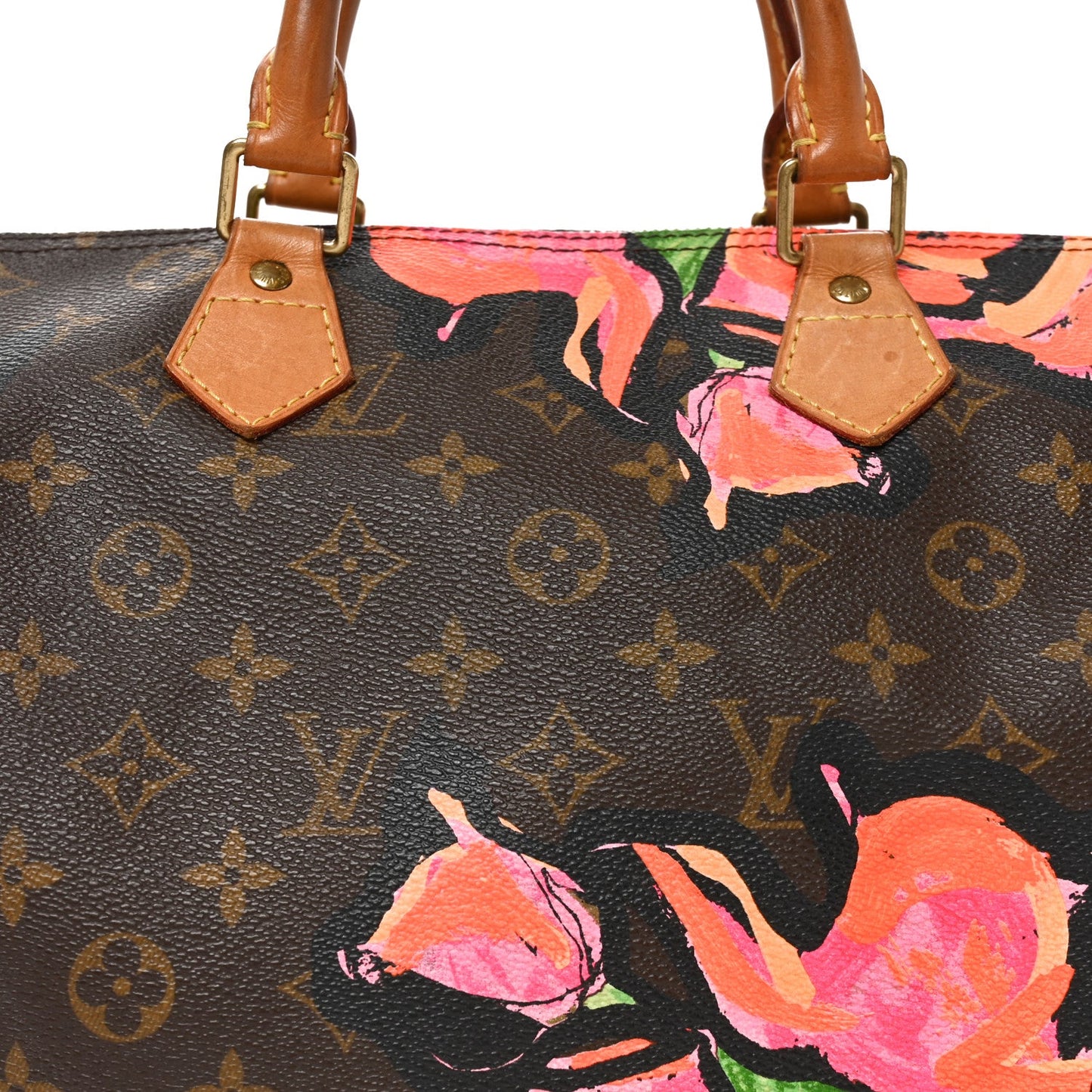 Monogram Roses Speedy 30