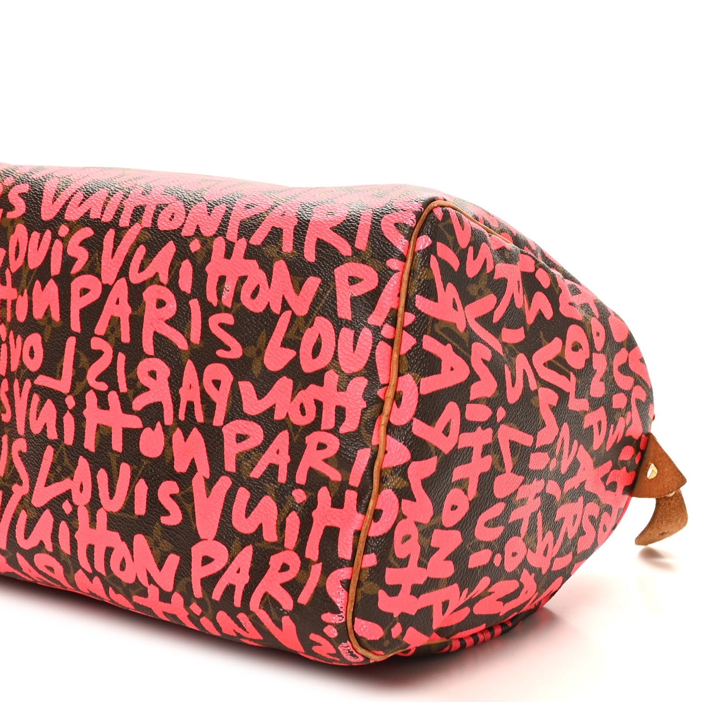 Monogram Graffiti Speedy 30 Fuchsia