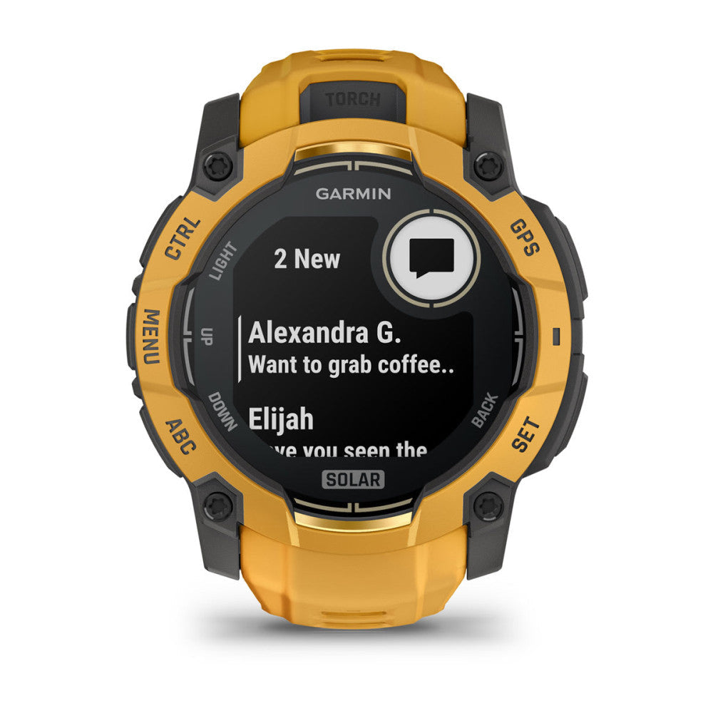 Garmin 010-02935-02 Instinct® 3 – 50 mm, Solar Quartz Men's Watch Limited Ed.