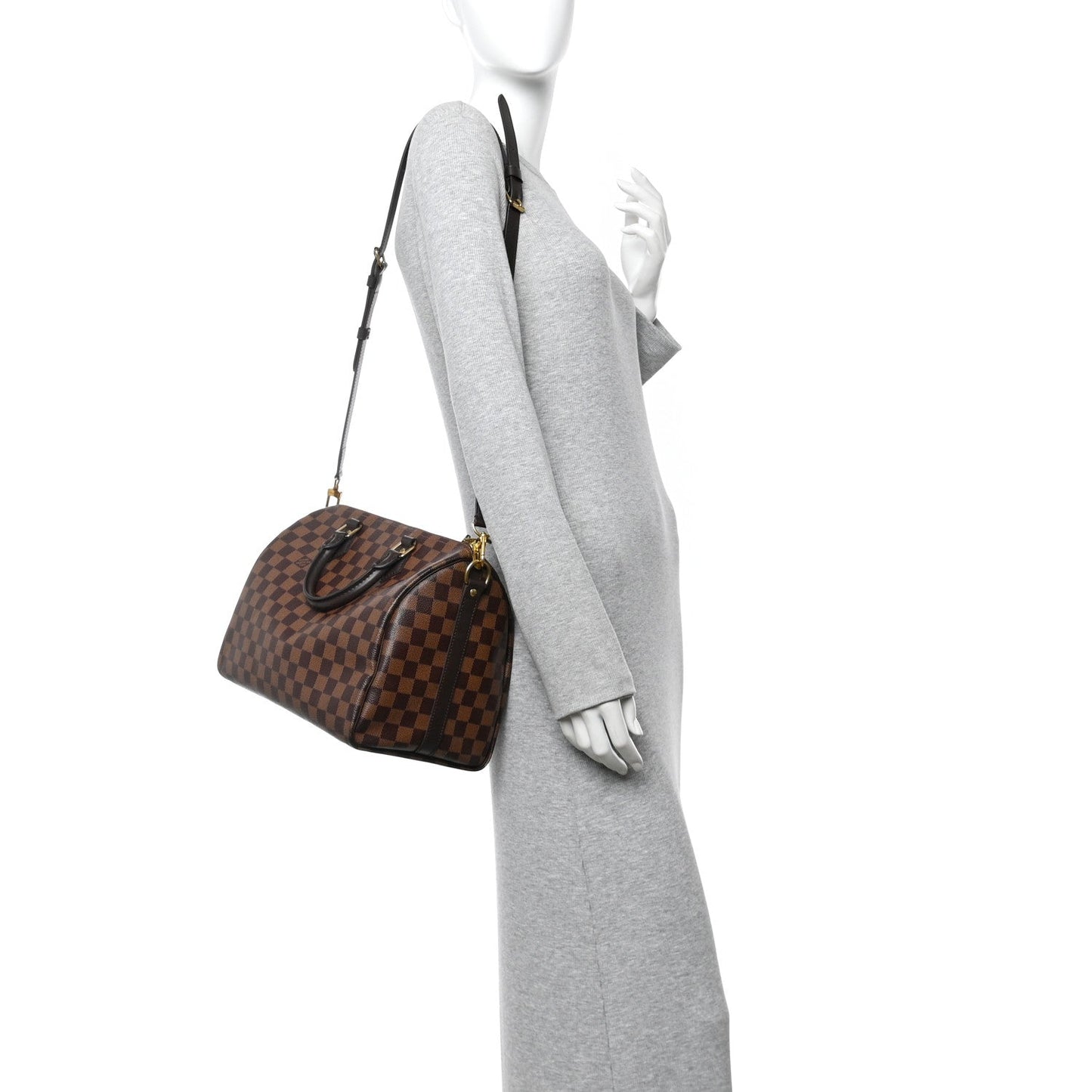 Damier Ebene Speedy Bandouliere 30