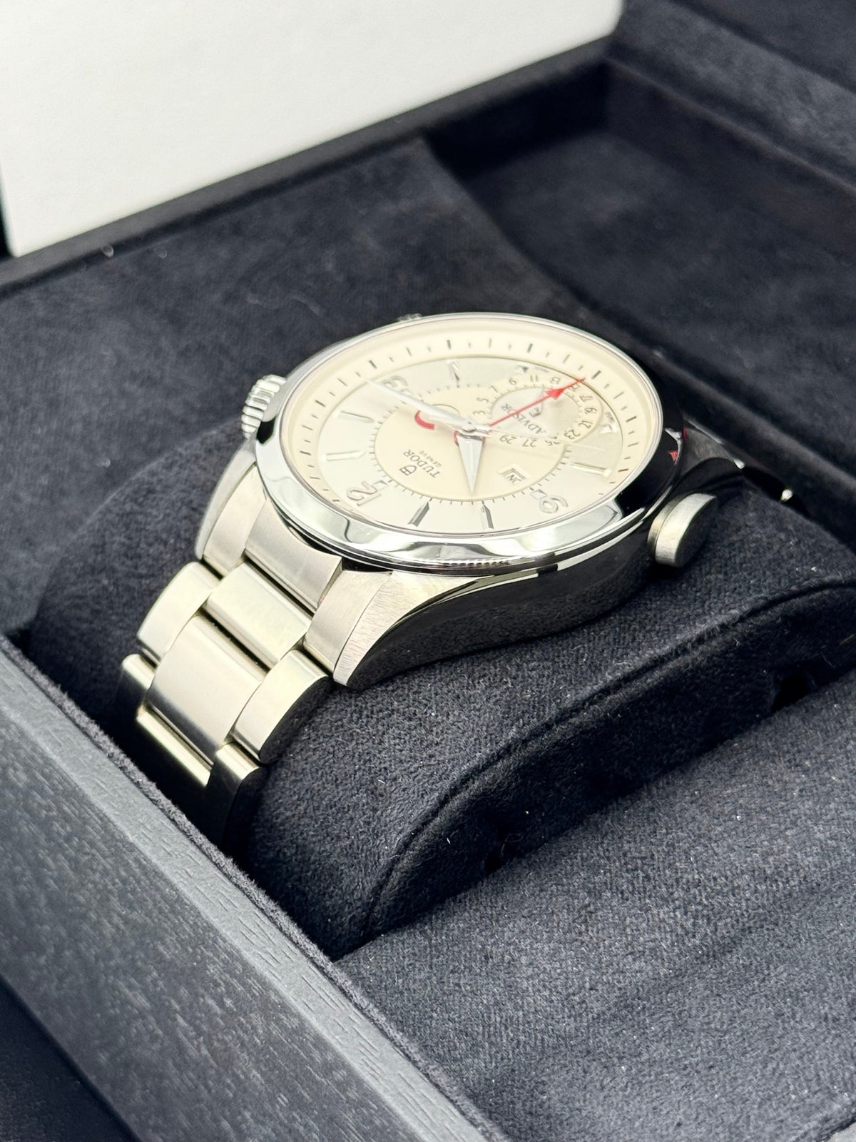 Tudor Heritage Advisor 42mm 79620T Stainless Steel White Dial