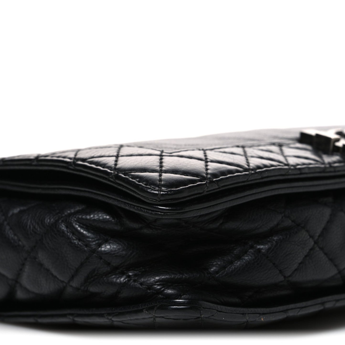 Calfskin New Medium Boy Reverso Flap Black