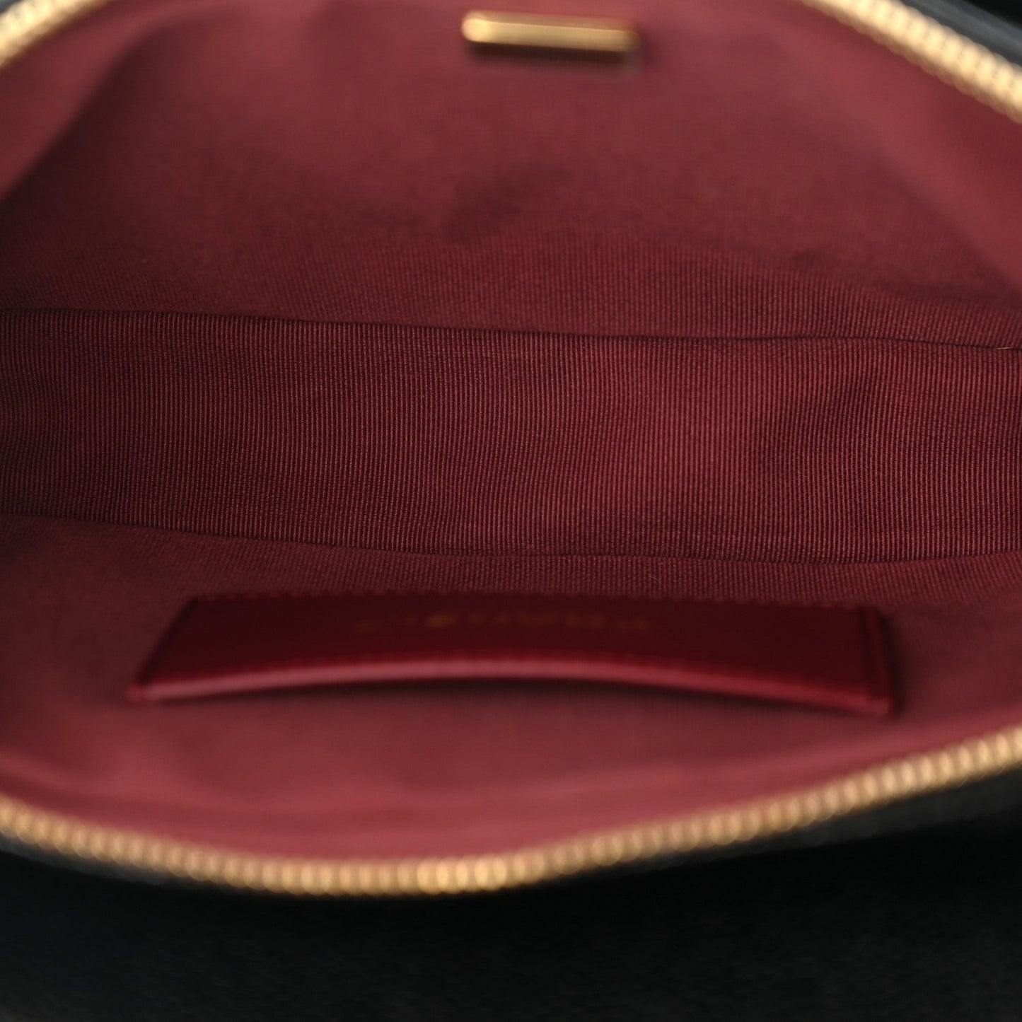 Caviar Quilted Single Flap Black