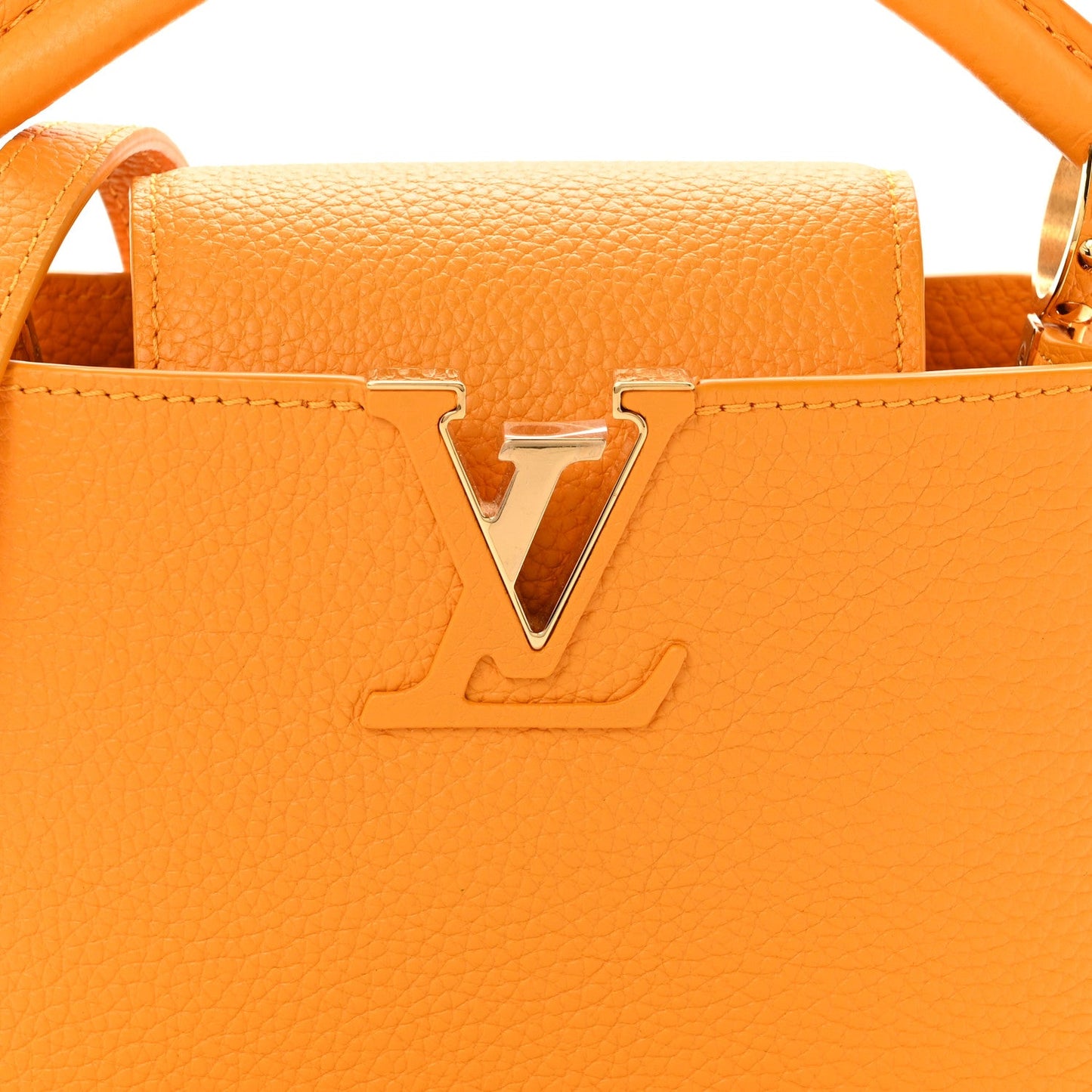 Taurillon Mini Capucines Sunbeam Yellow