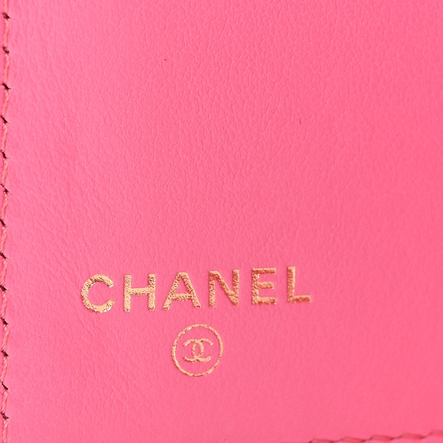 Caviar Quilted Medium Flap Wallet Pink