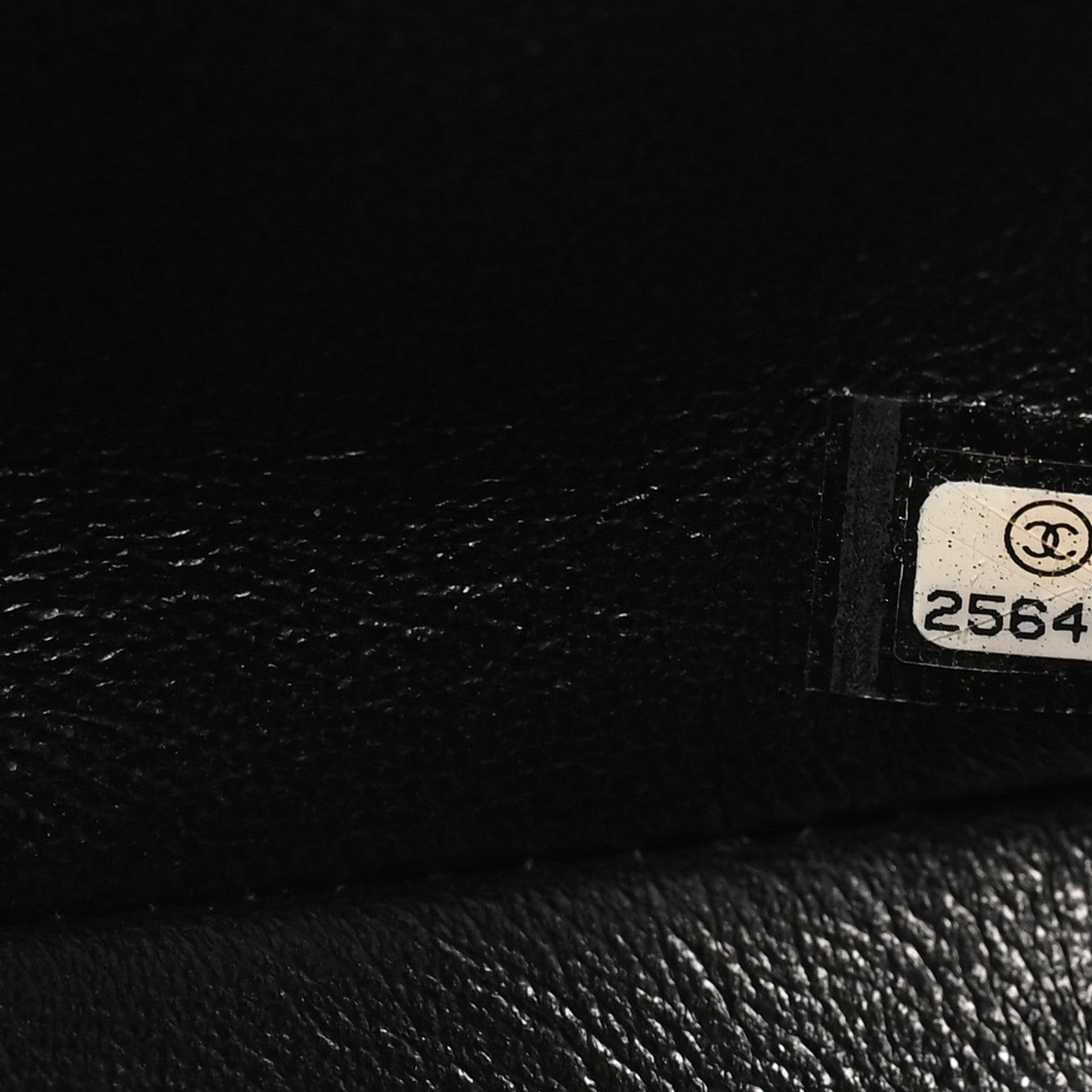 Caviar Quilted Mini Square Flap Black