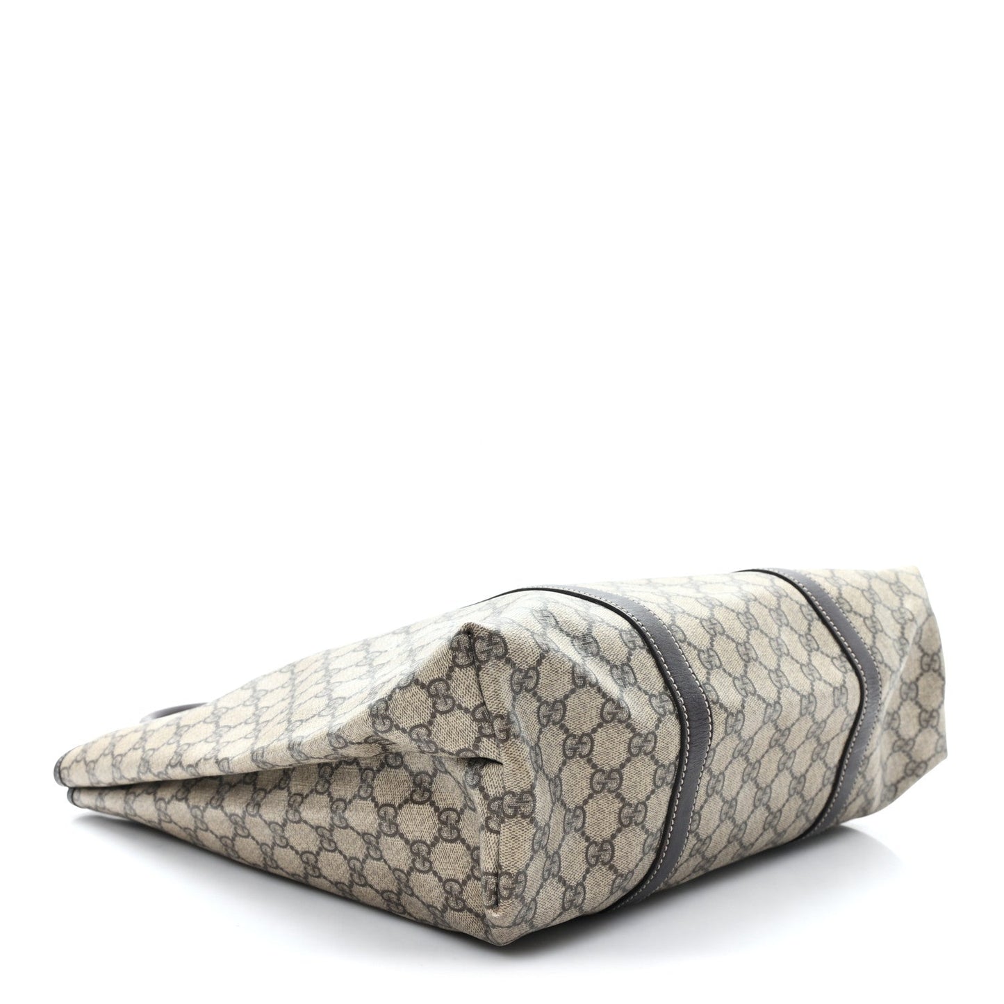 GG Plus Monogram Joy Vertical Tote Dark Brown
