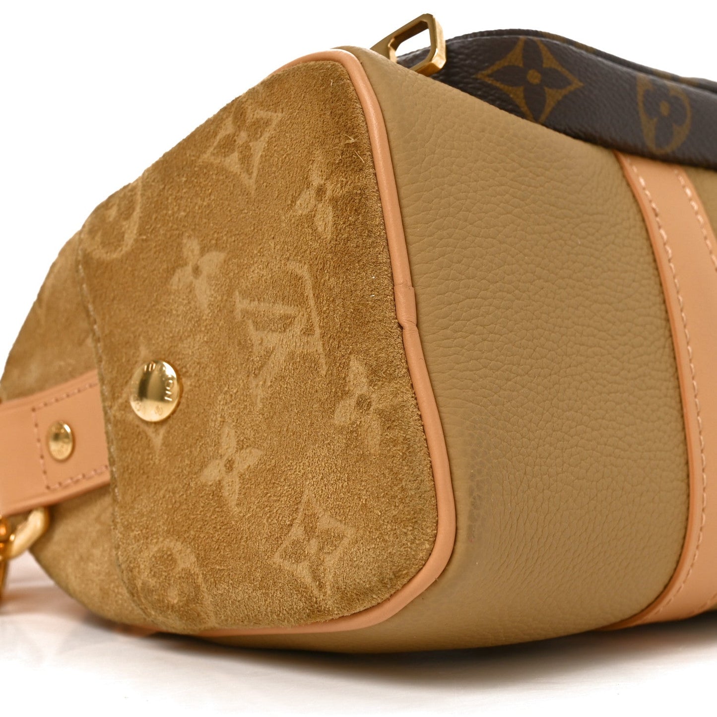 Taurillon Suede Monogram Cargo Keepall Bandouliere 25