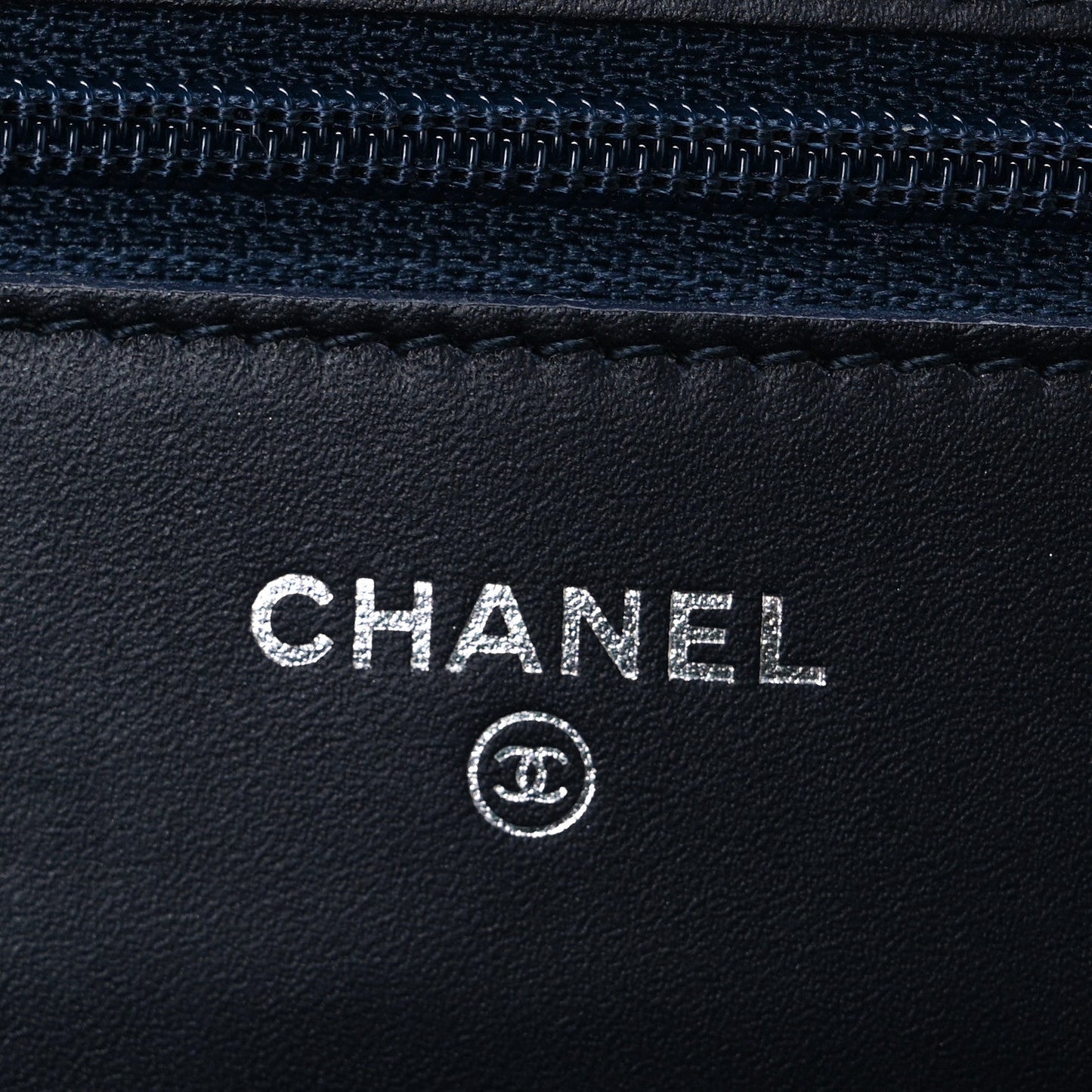 Velvet Quilted Boy Wallet On Chain WOC Blue