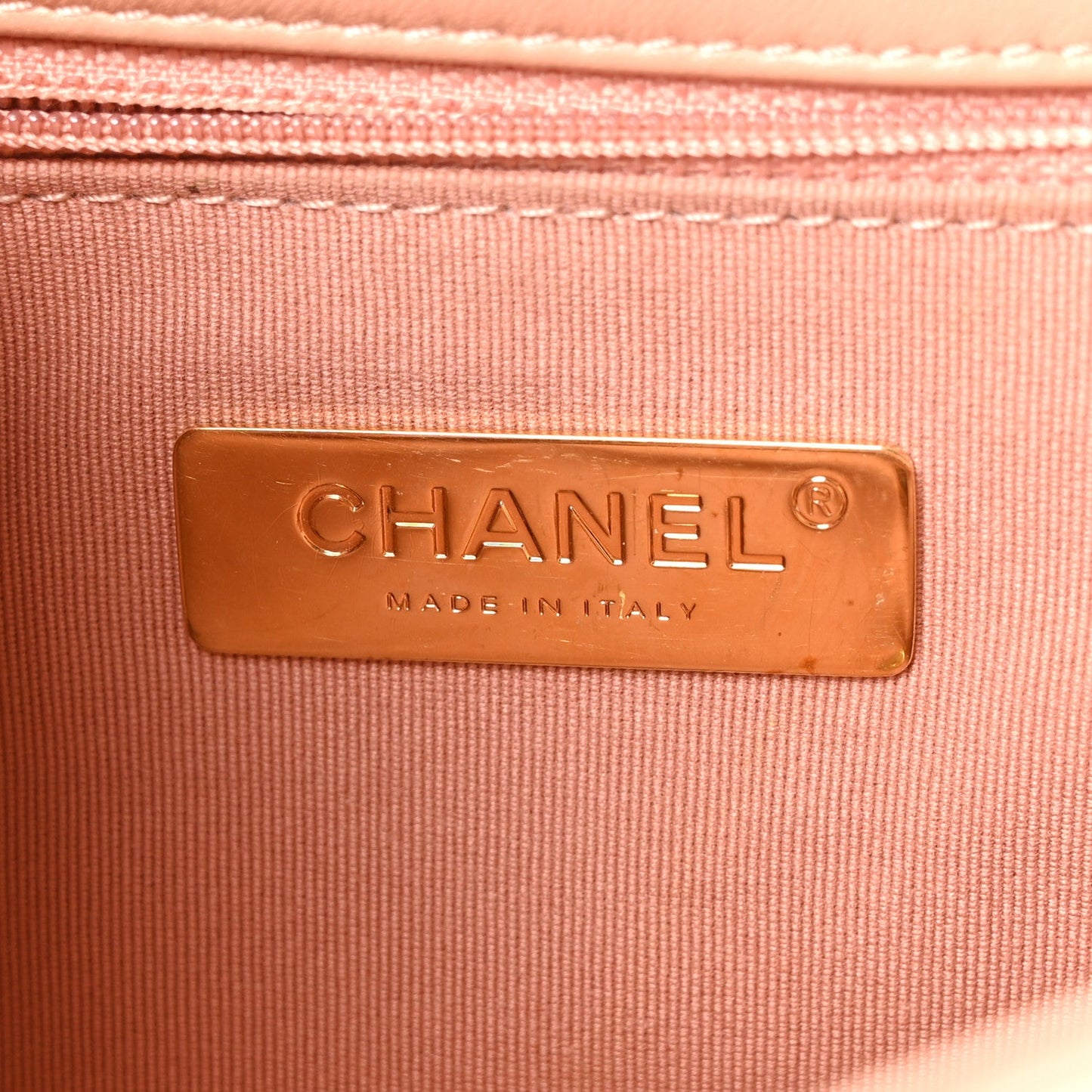 Lambskin Quilted Medium Chanel 19 Flap Beige